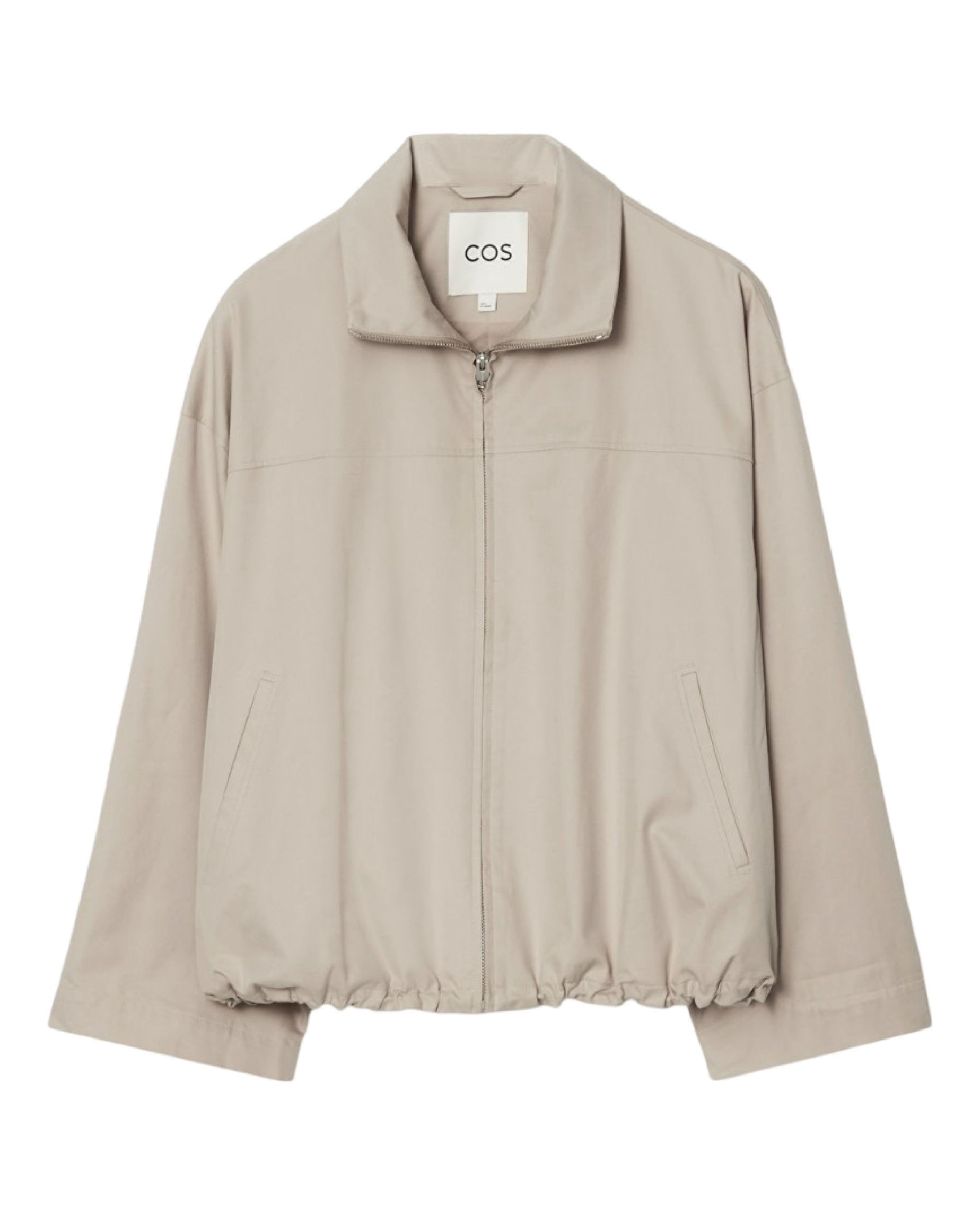 Bubble Hem Cotton Jacket