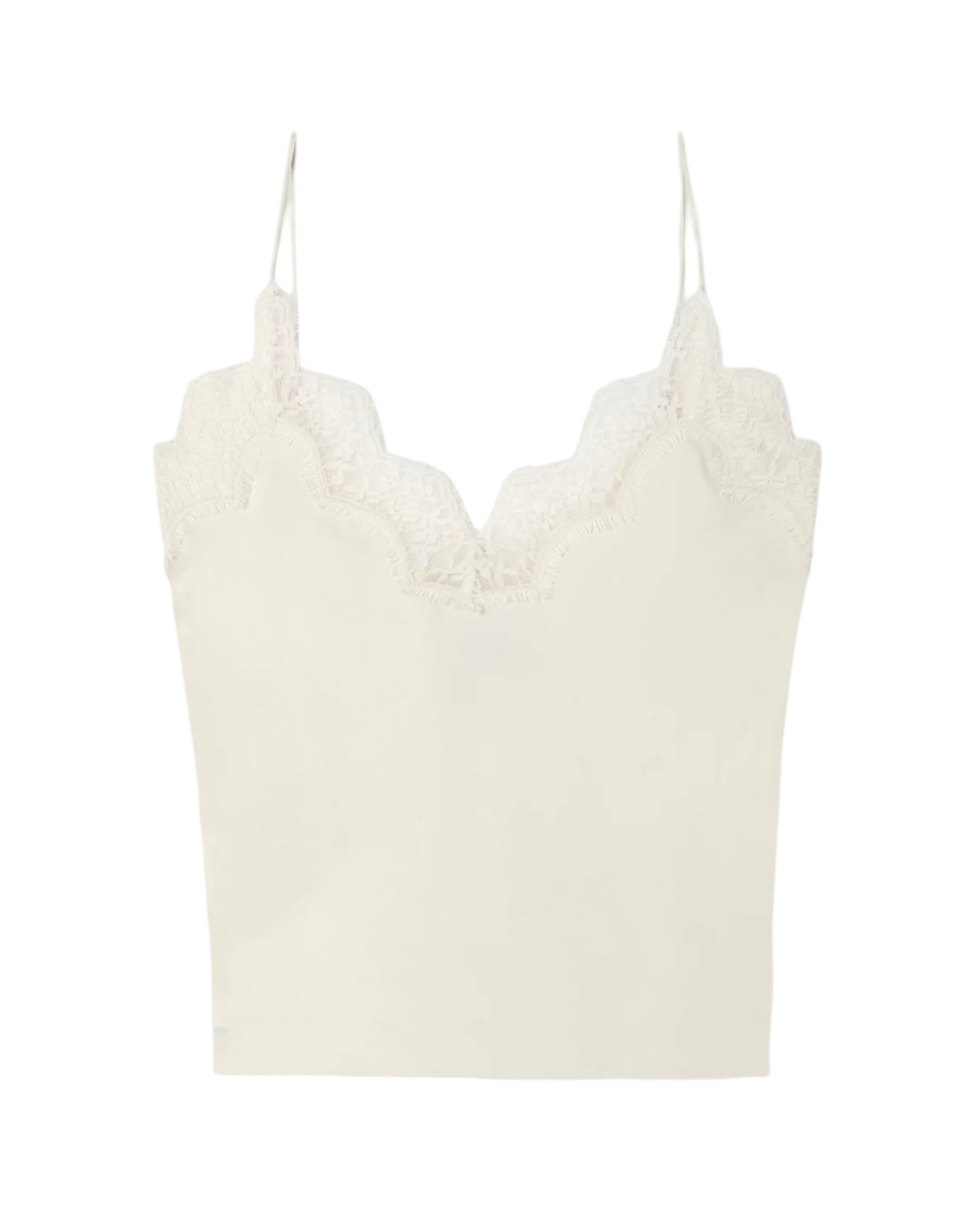 Silk Lace Camisole Top