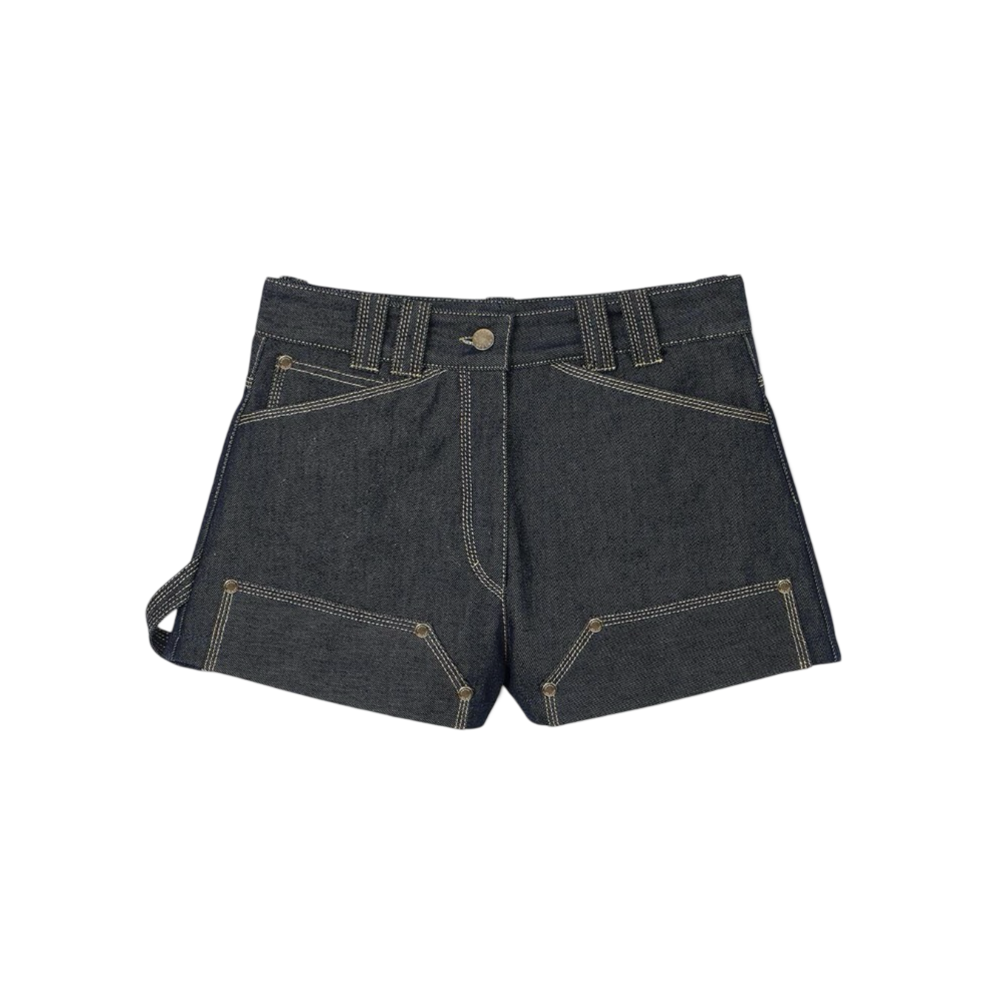 Raw Denim Shorts