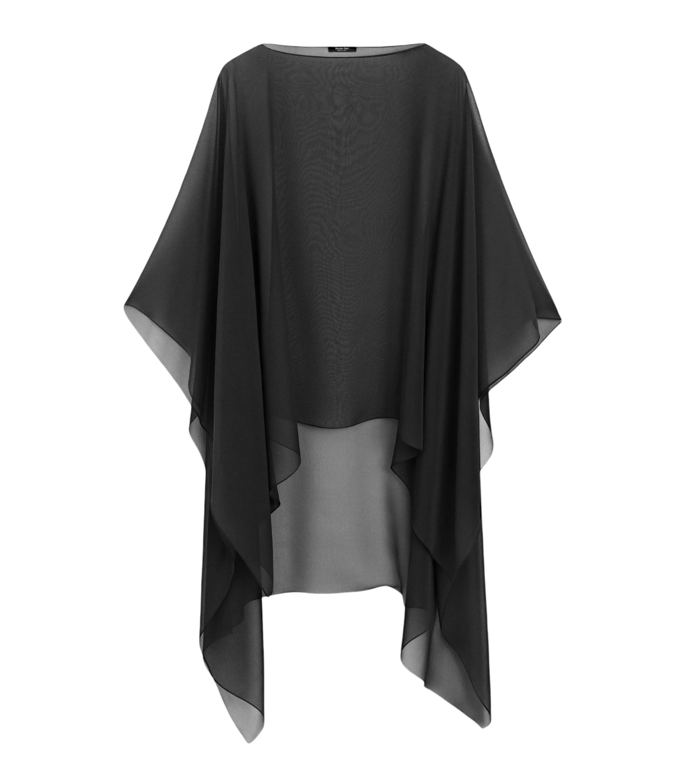 Flowing 100% Mulberry Silk Cape
