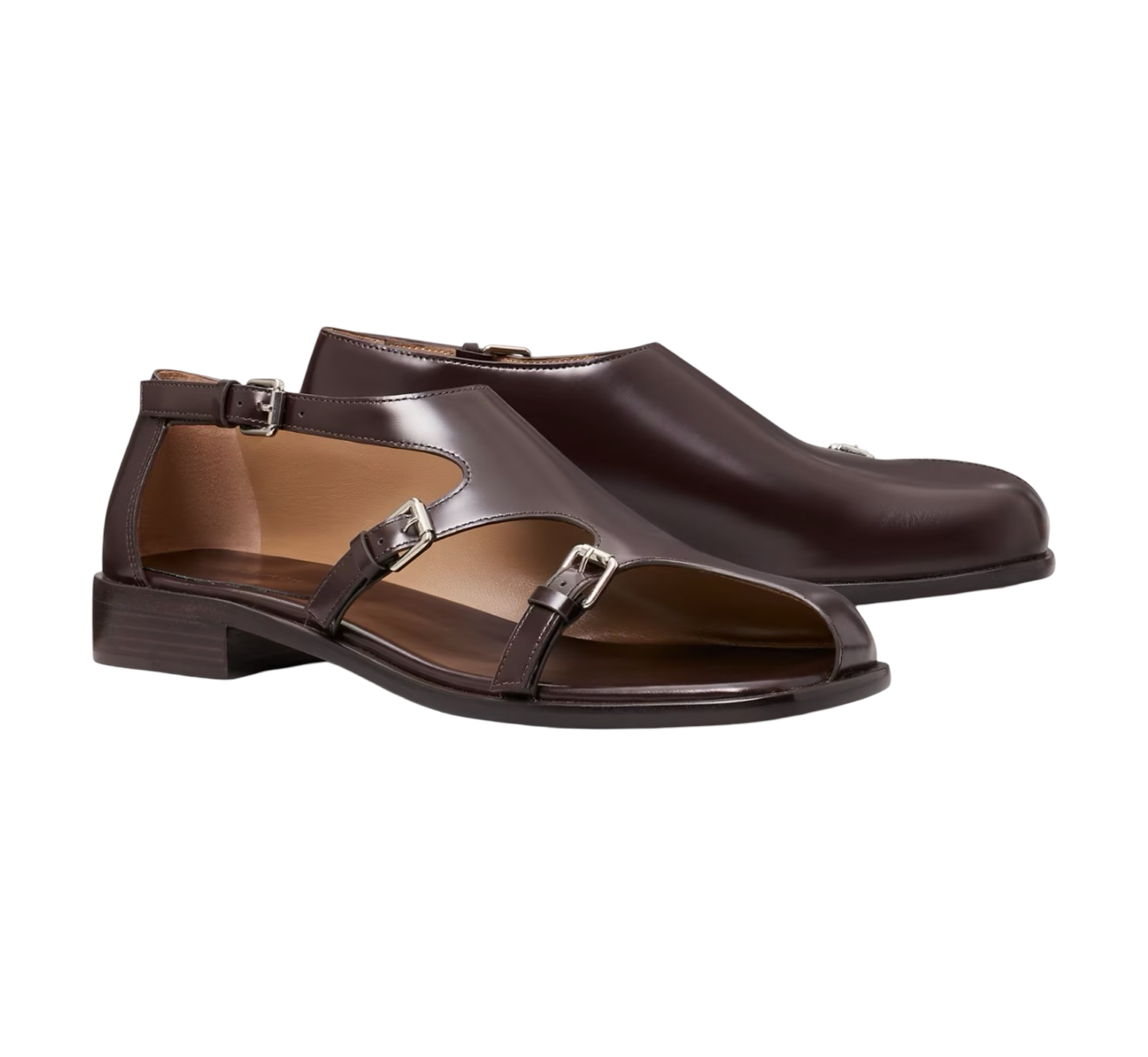 Multi-Buckle Monk Strap