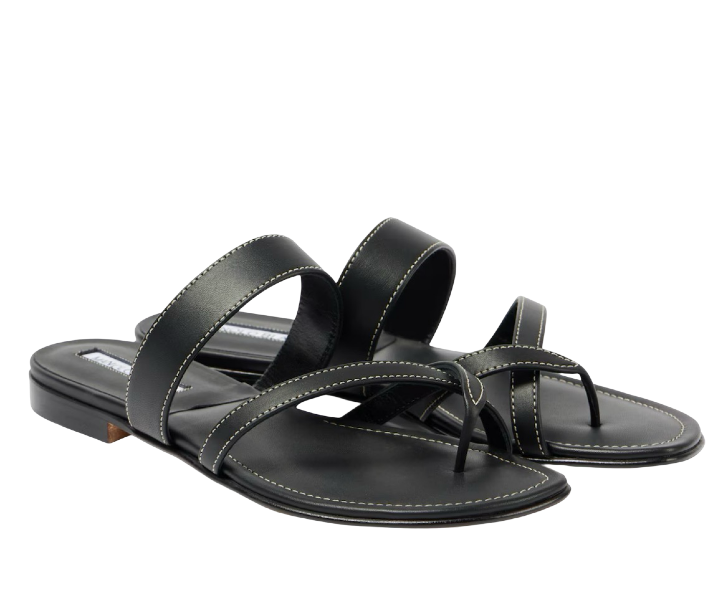 Susacru Leather Thong Sandals