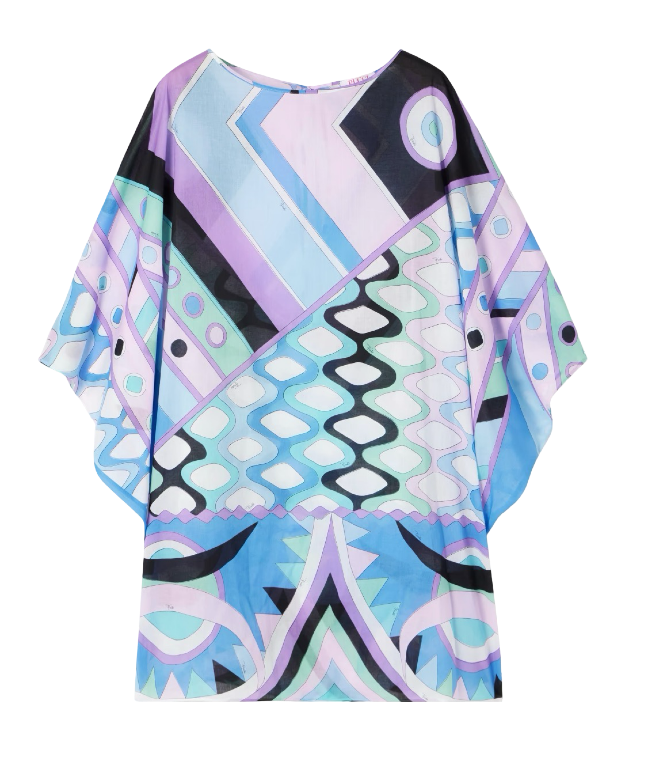 Printed Cotton-Muslin Kaftan