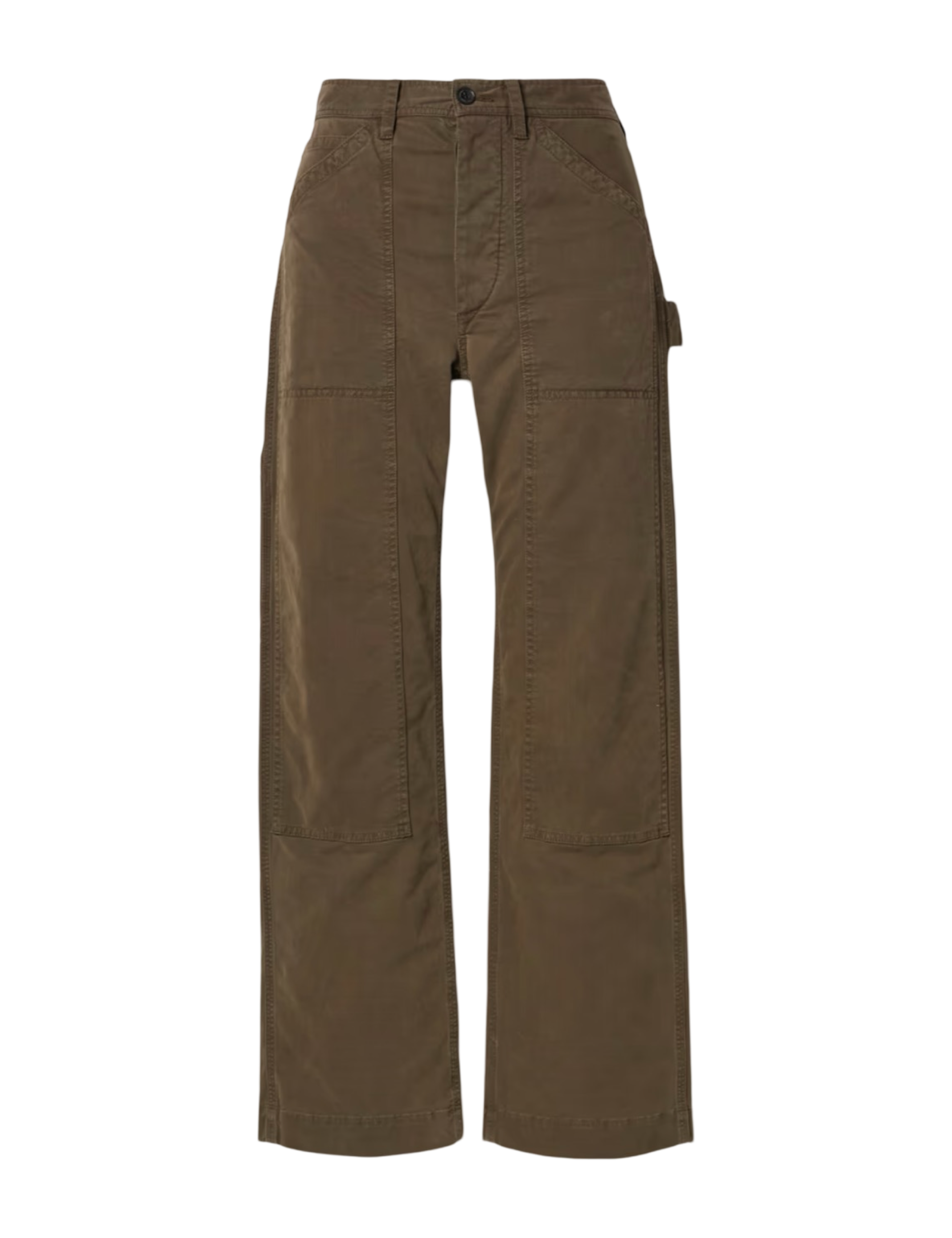 Tibault Cotton-blend Twill Boyfriend Pants