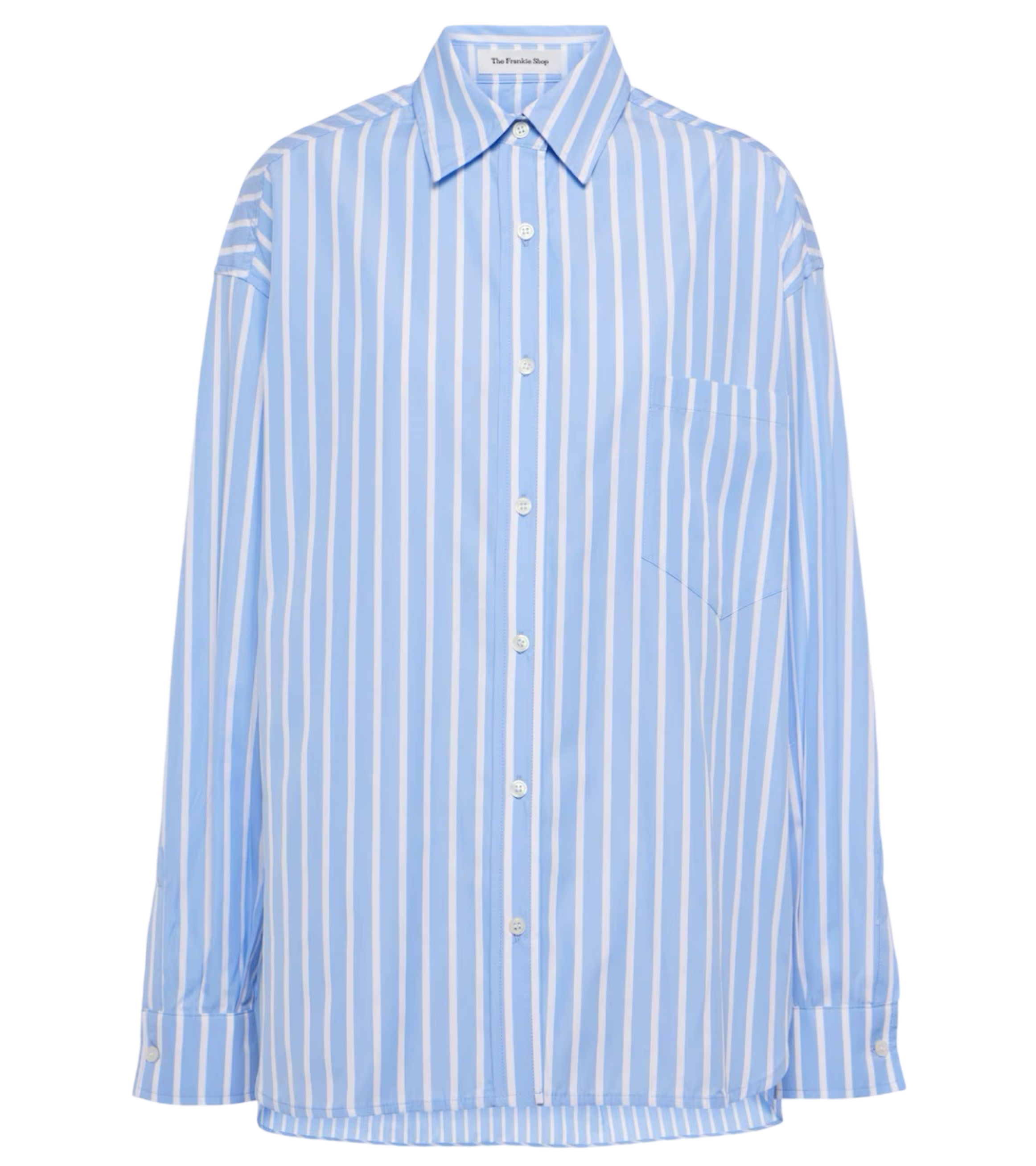 Georgia Striped Cotton-blend Shirt