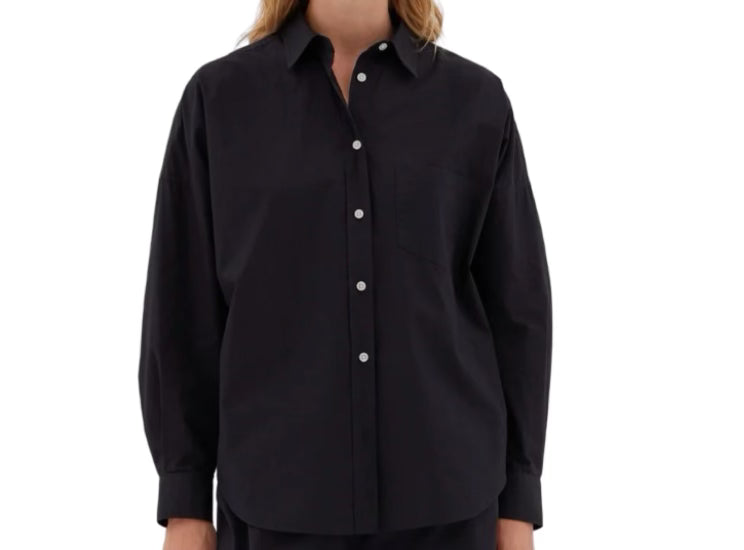 The Chiara Shirt in Black