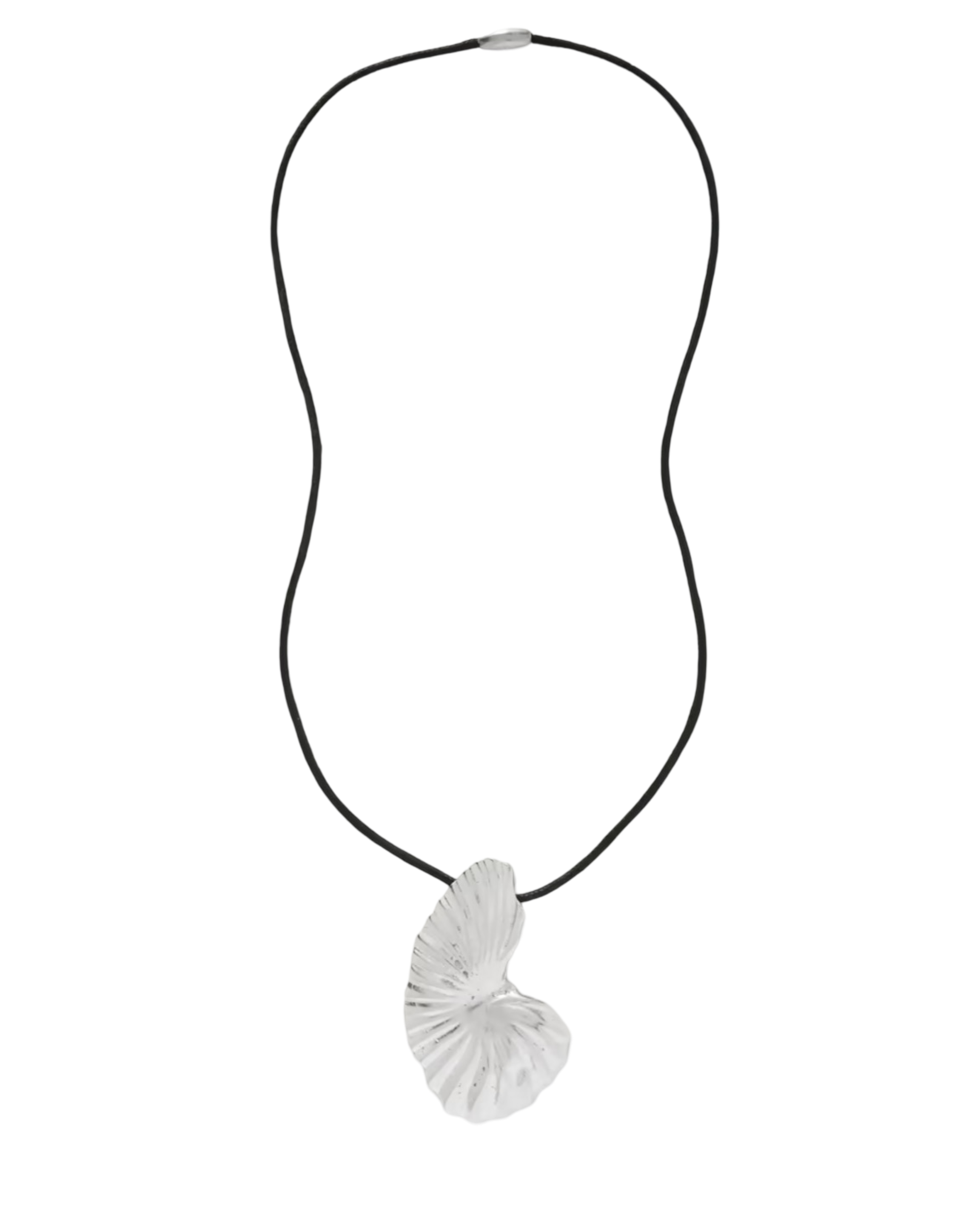 The Birth of Venus sterling Silver and Cord Necklace