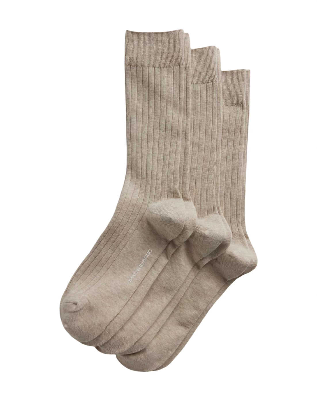 Cotton-blend Trouser Socks