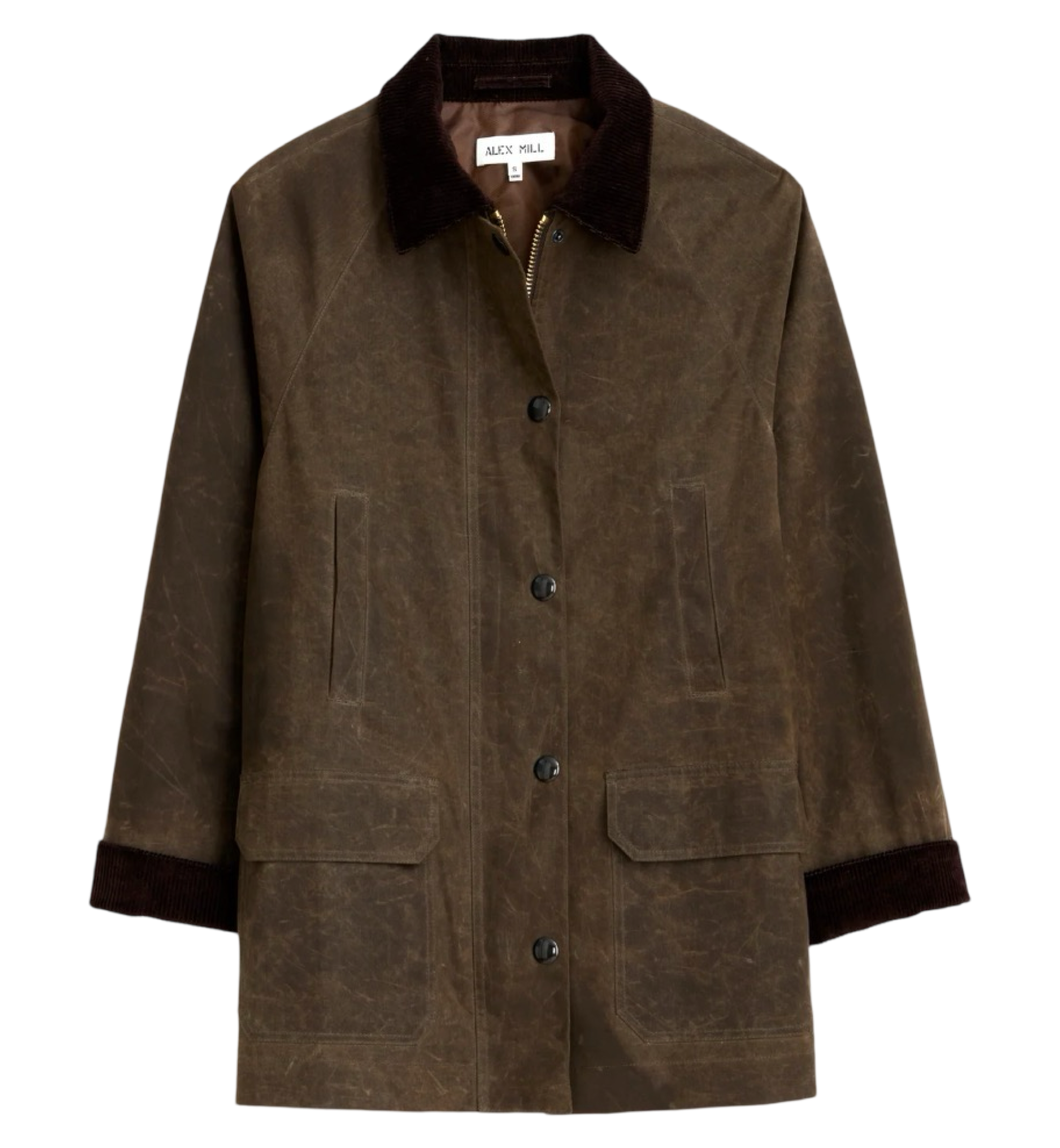 Chiltern Street Jacket In Waxed Cotton