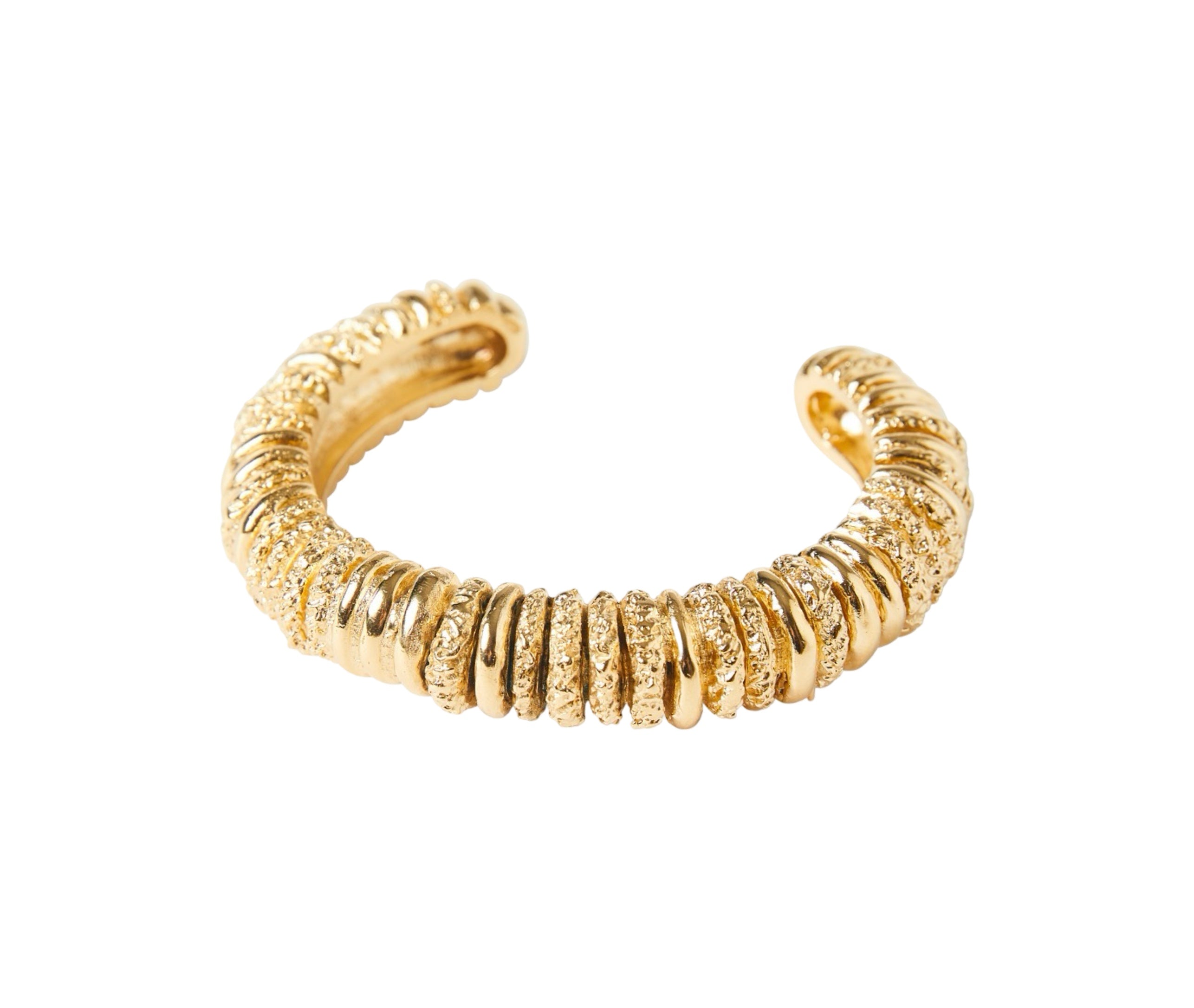 Capital 18k Gold-Plated Cuff