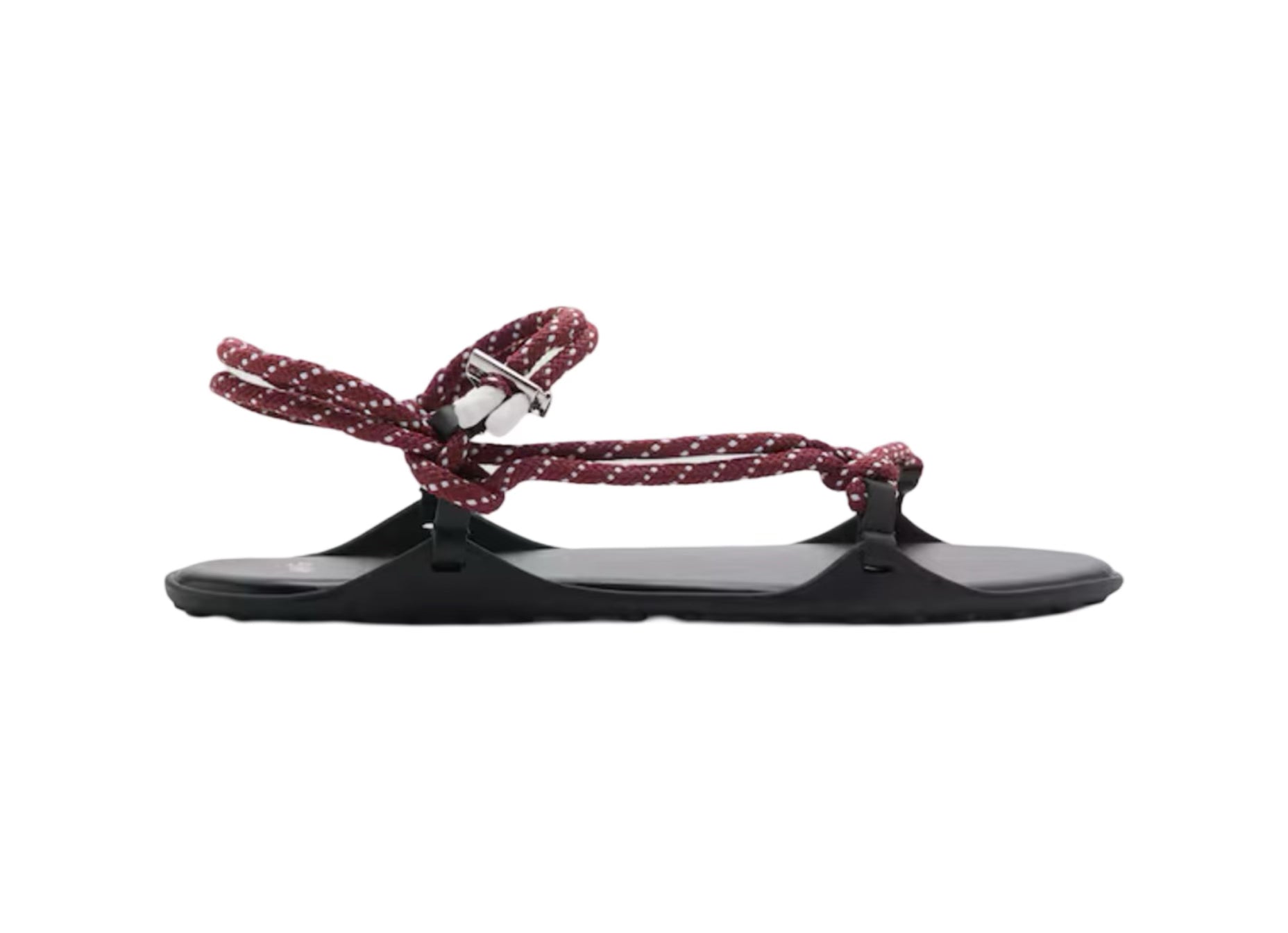 Combined Lace-up Sandal