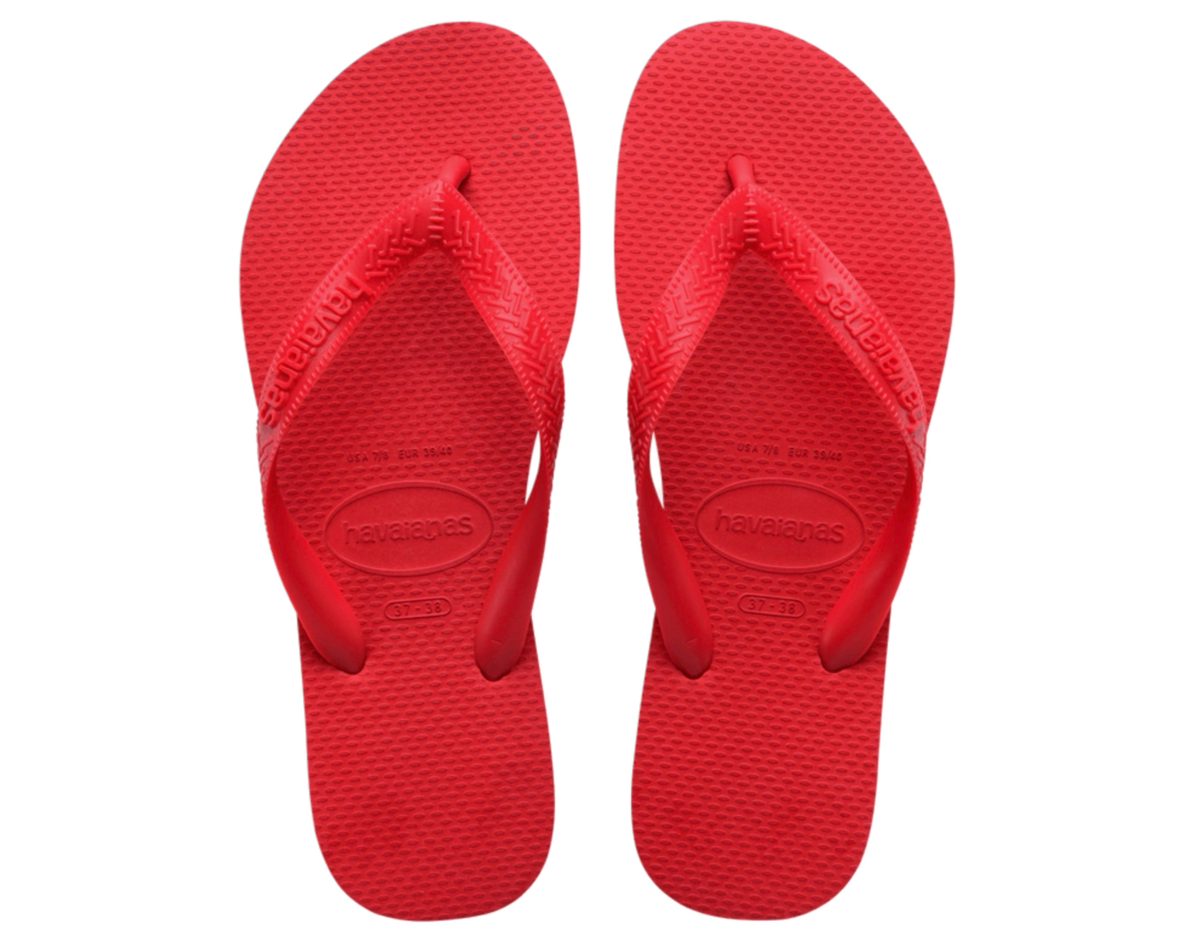 Top Flip Flops Ruby Red