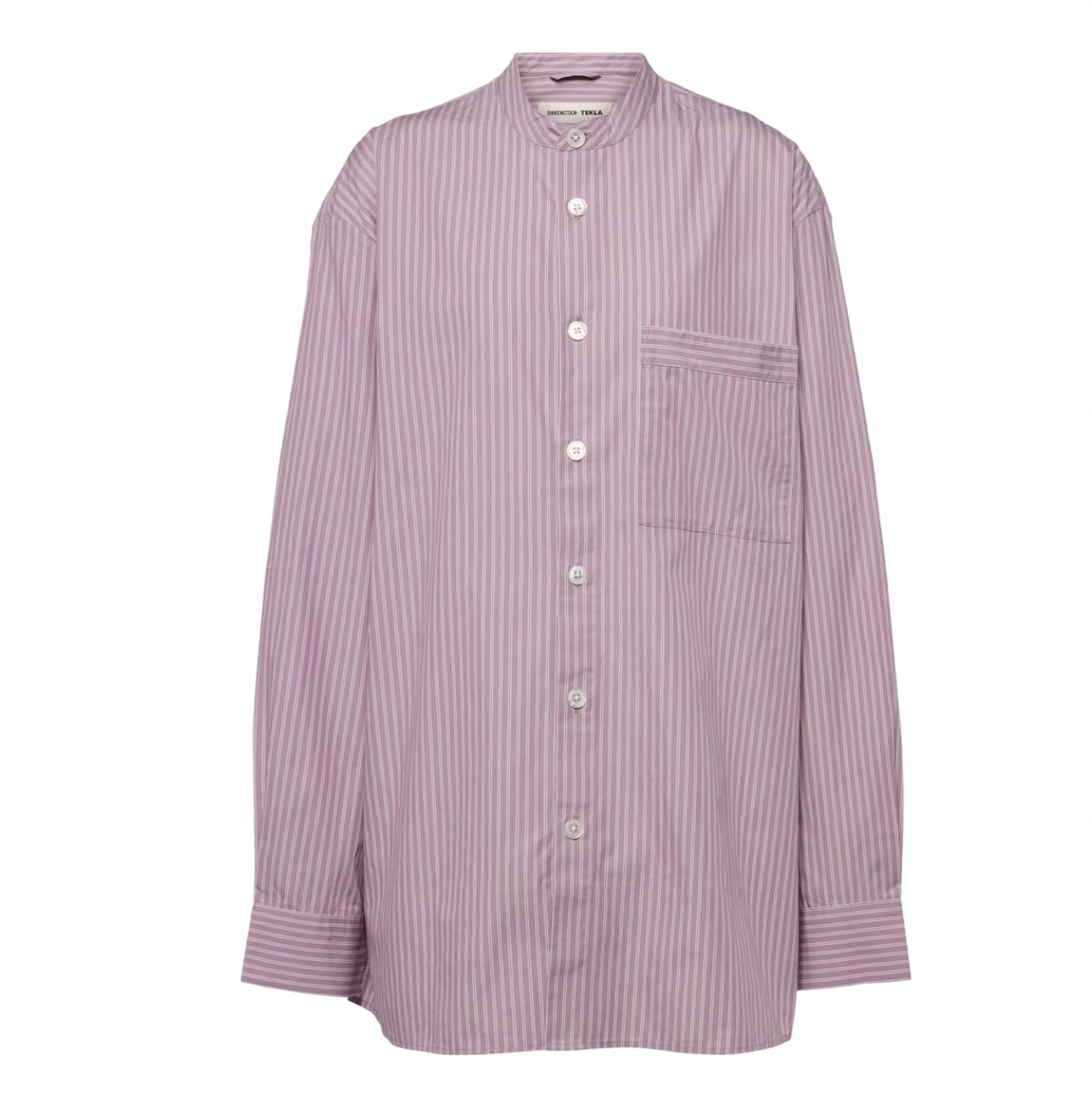 BIRKENSTOCK 1774 x Tekla striped cotton pajama shirt
