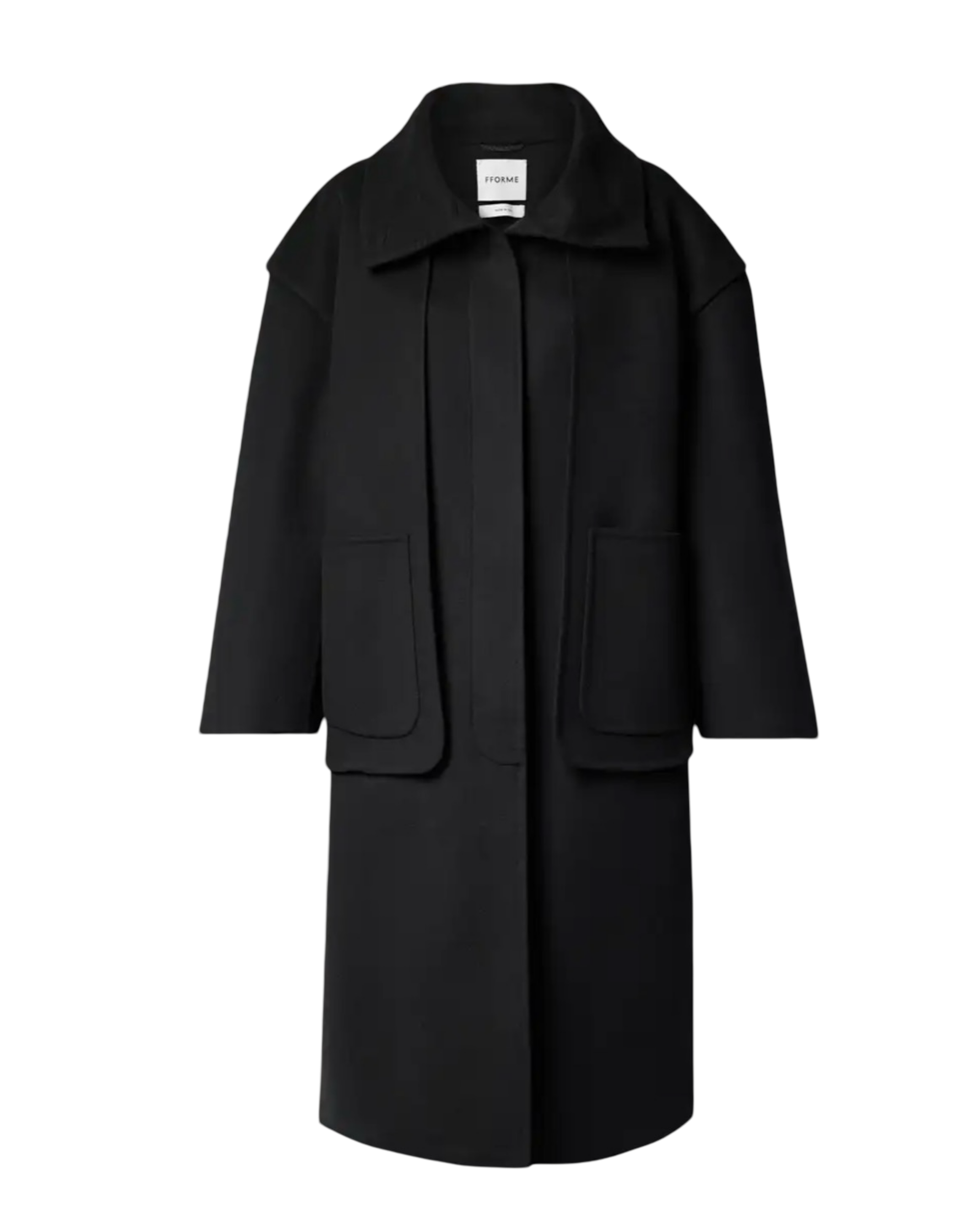 Wei Layered Wool Coat