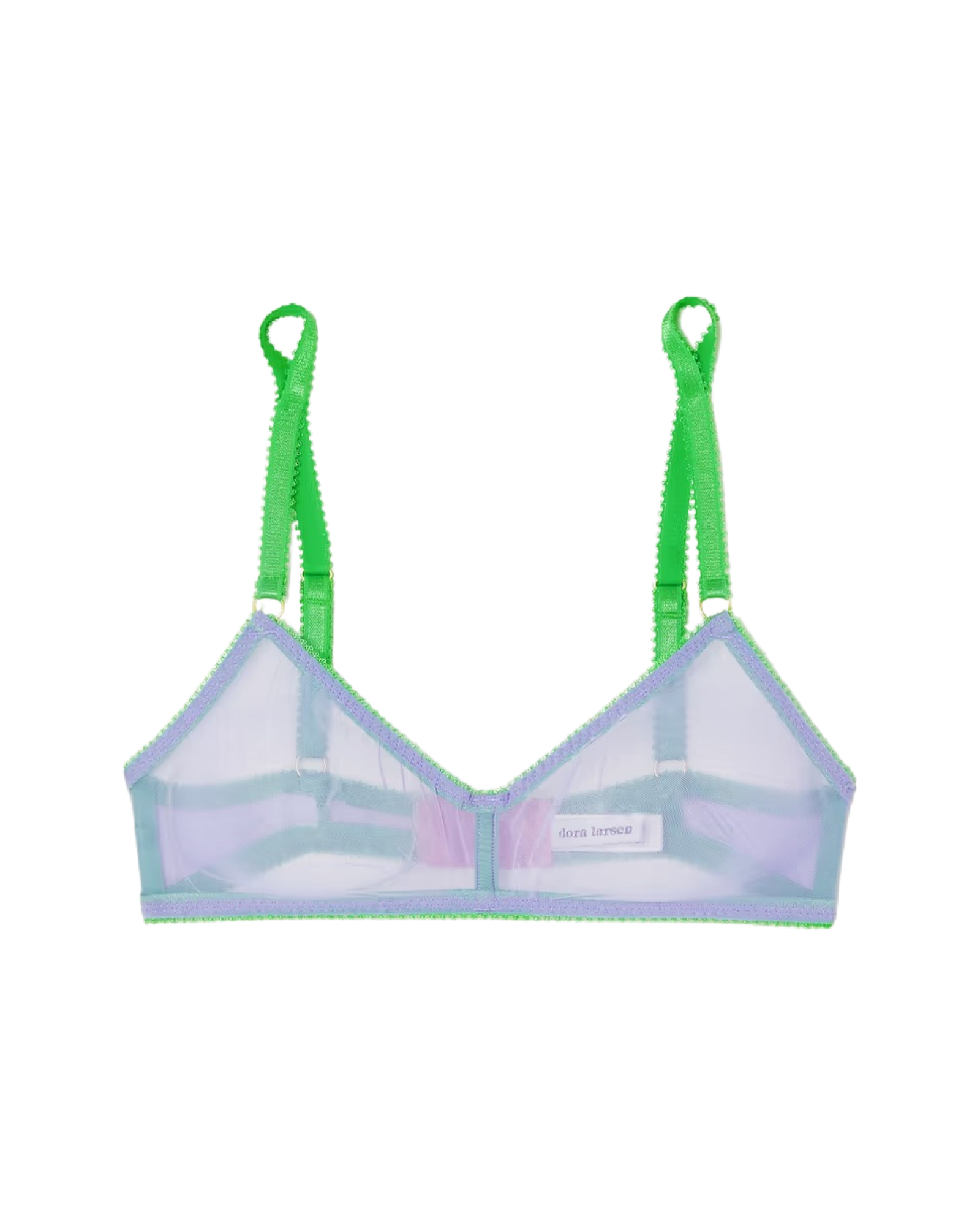 + NET SUSTAIN Coralee Clean recycled-tulle soft-cup bra