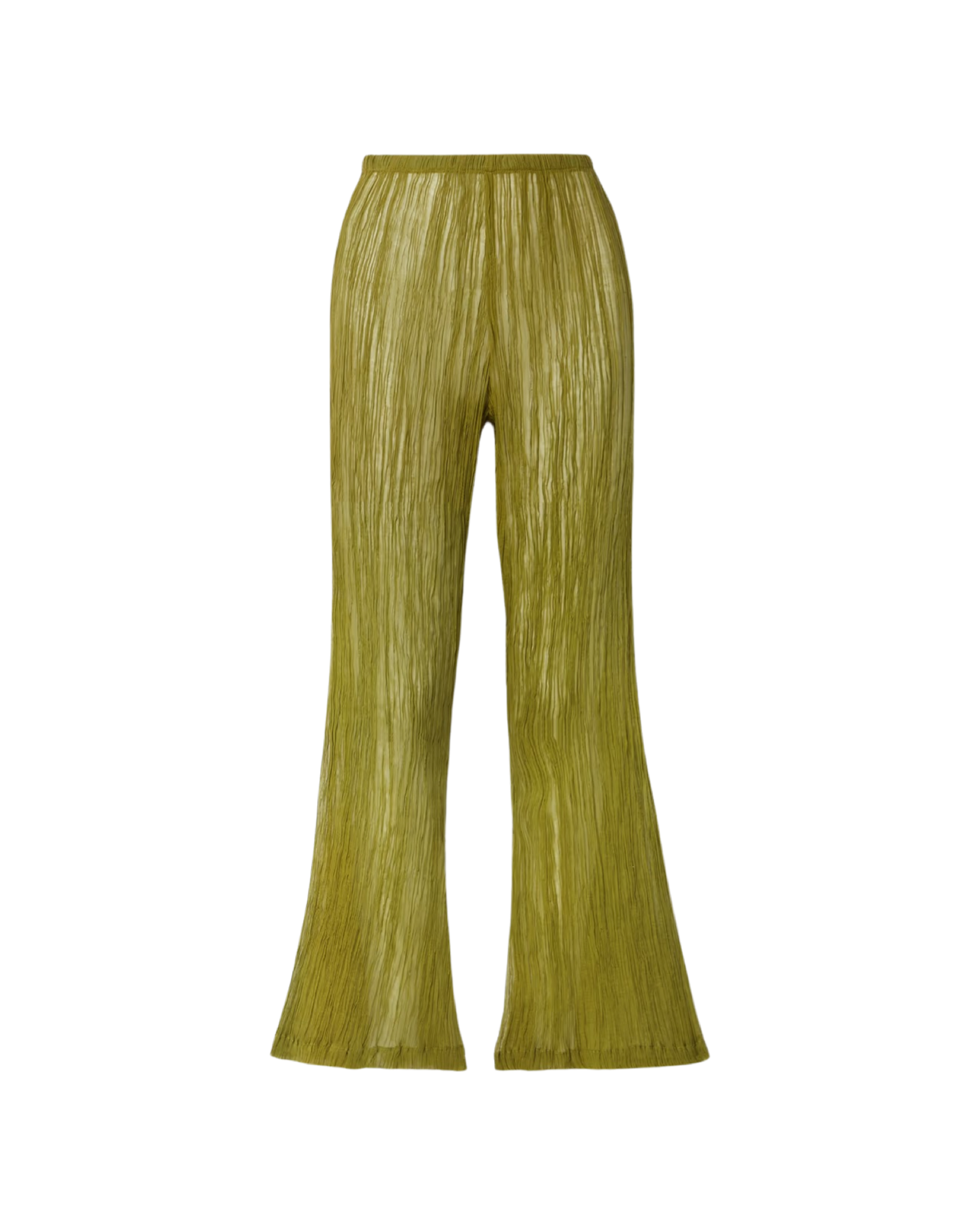 Amalfi Crinkled Peace Silk Flared Pants