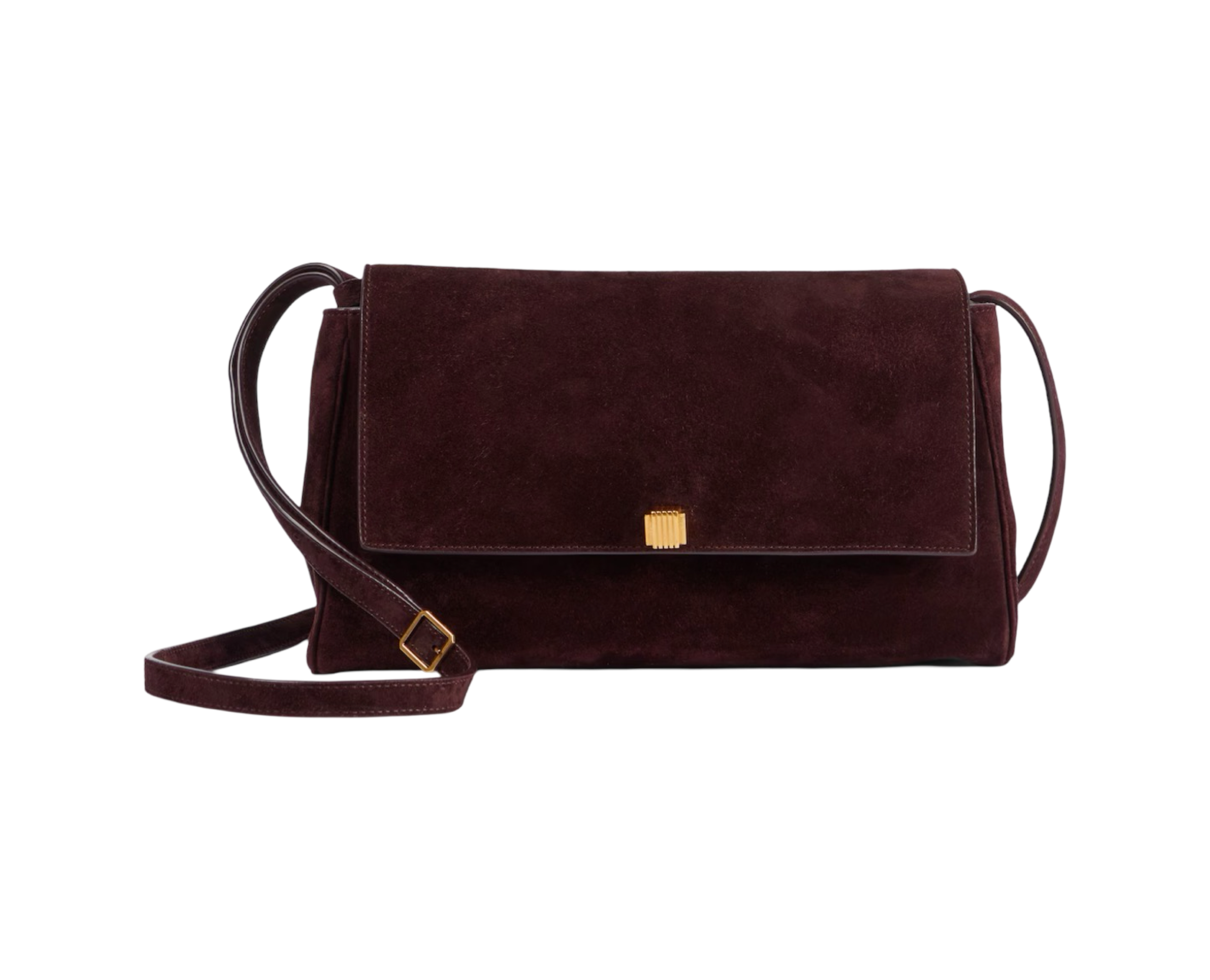 Cate Suede Shoulder Bag