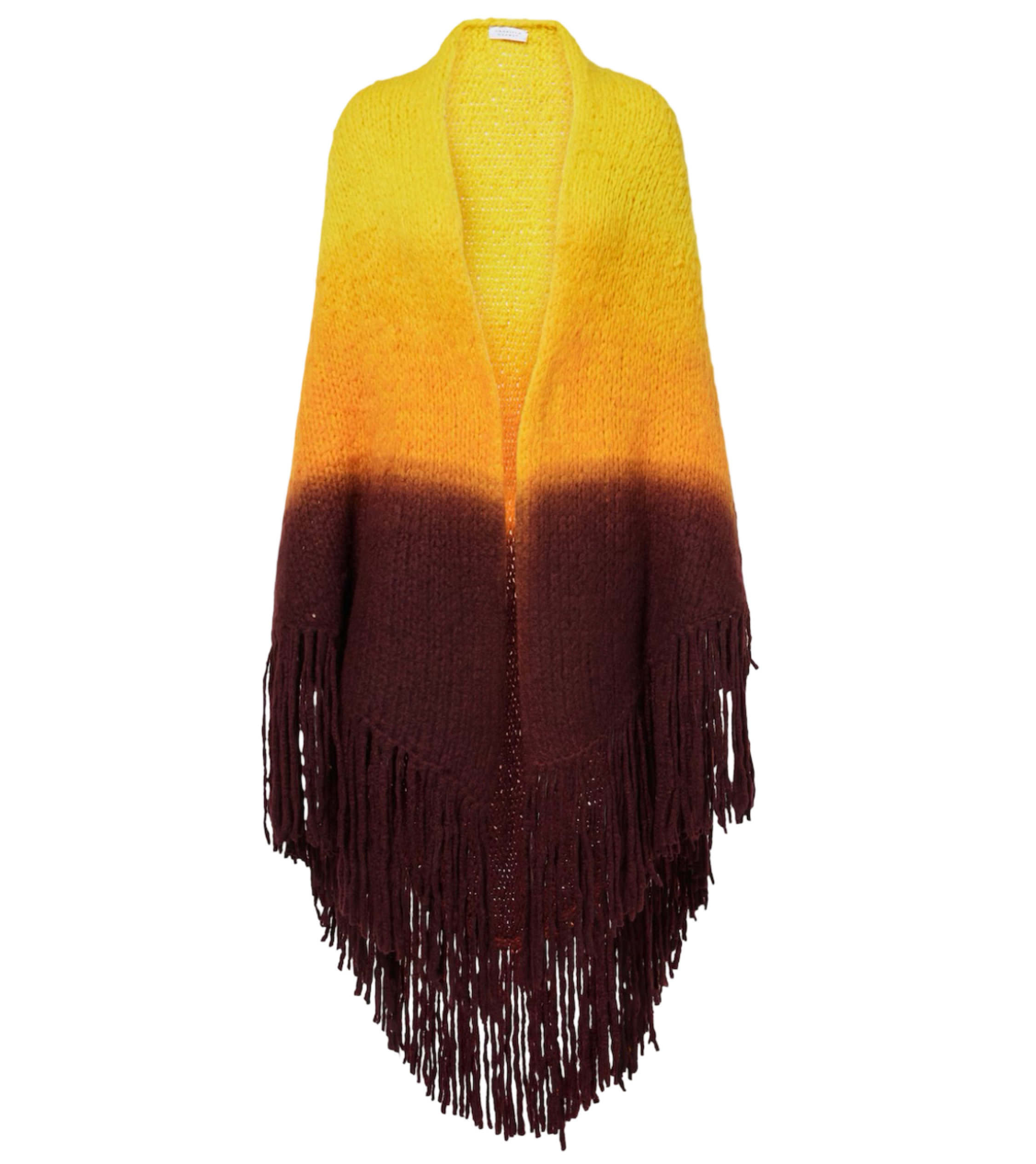 Lauren Dyed Cashmere Poncho