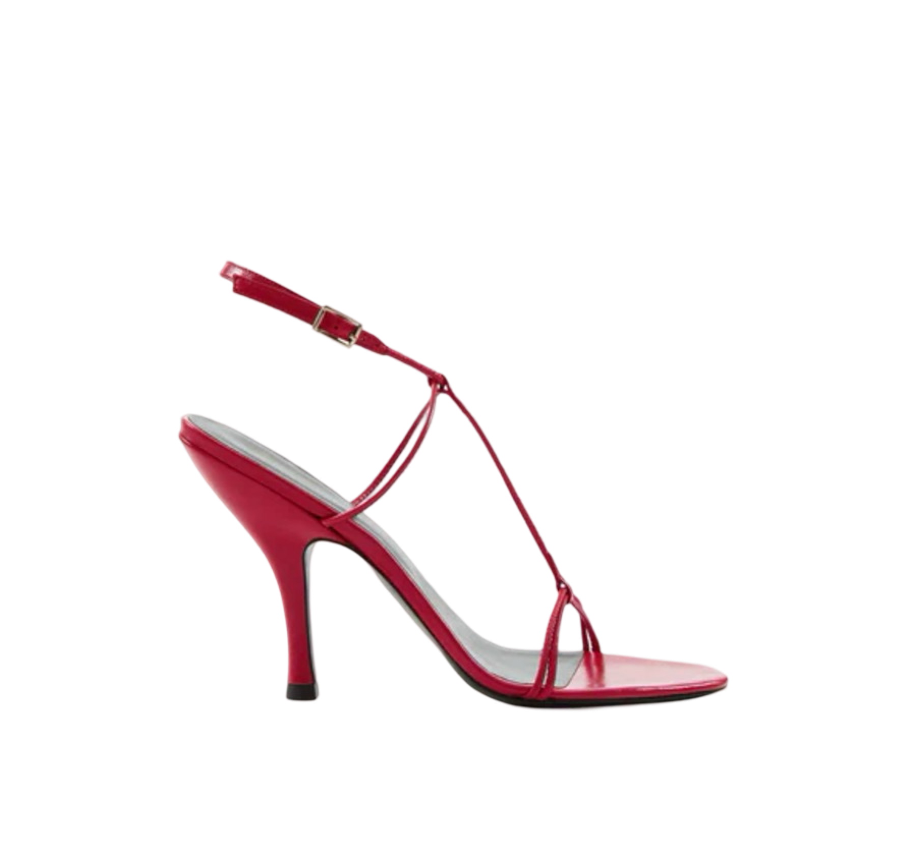 Mixer Sandal in Red Leather