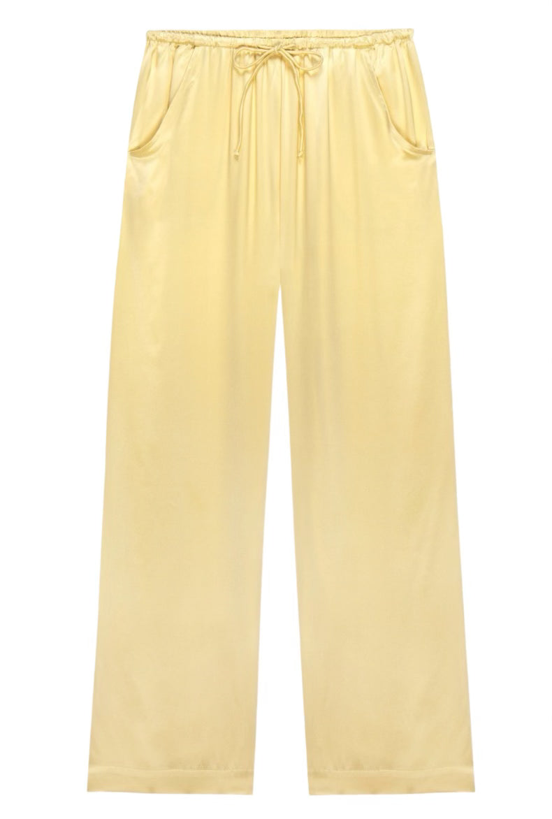 The Silk Drawstring Pant