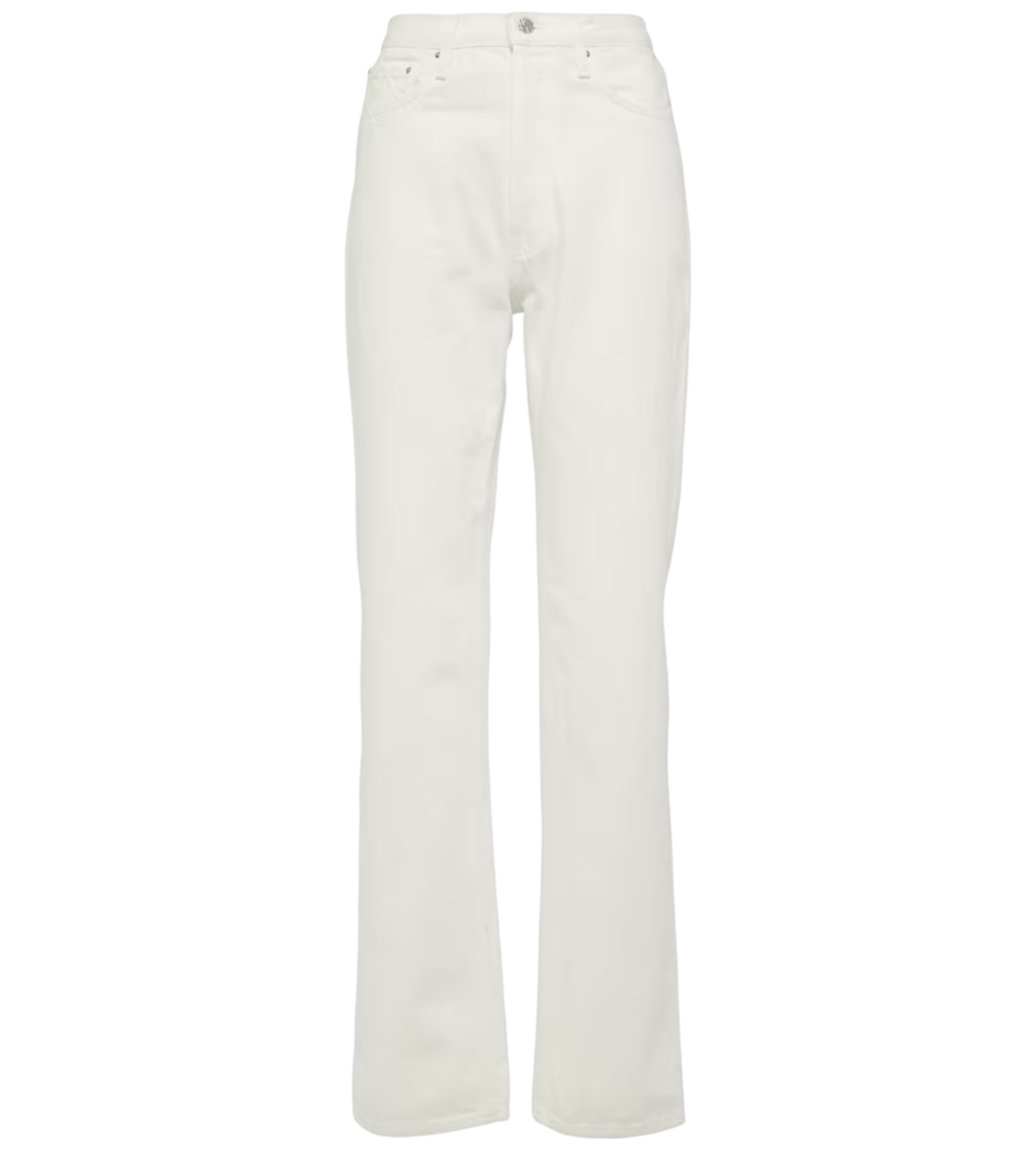 High-Rise Straight Jeans