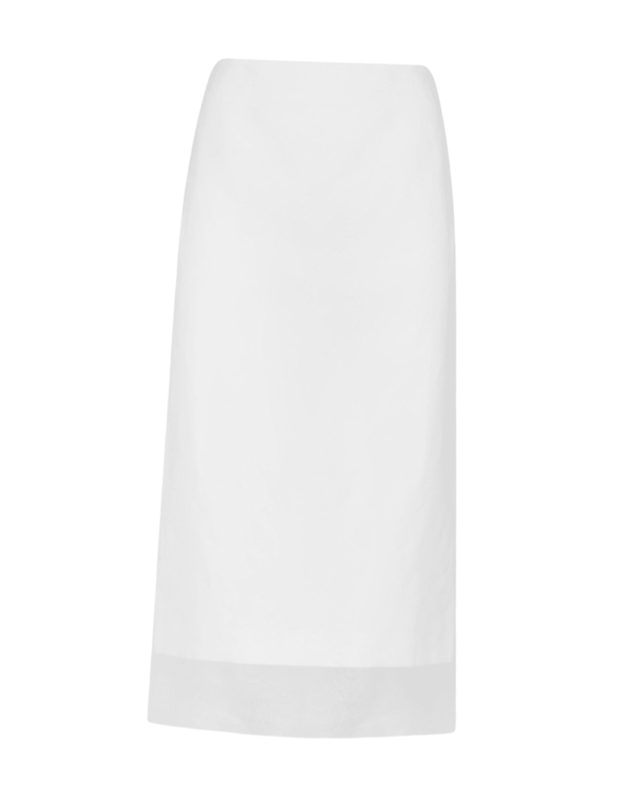 White Aceti Midi Skirt