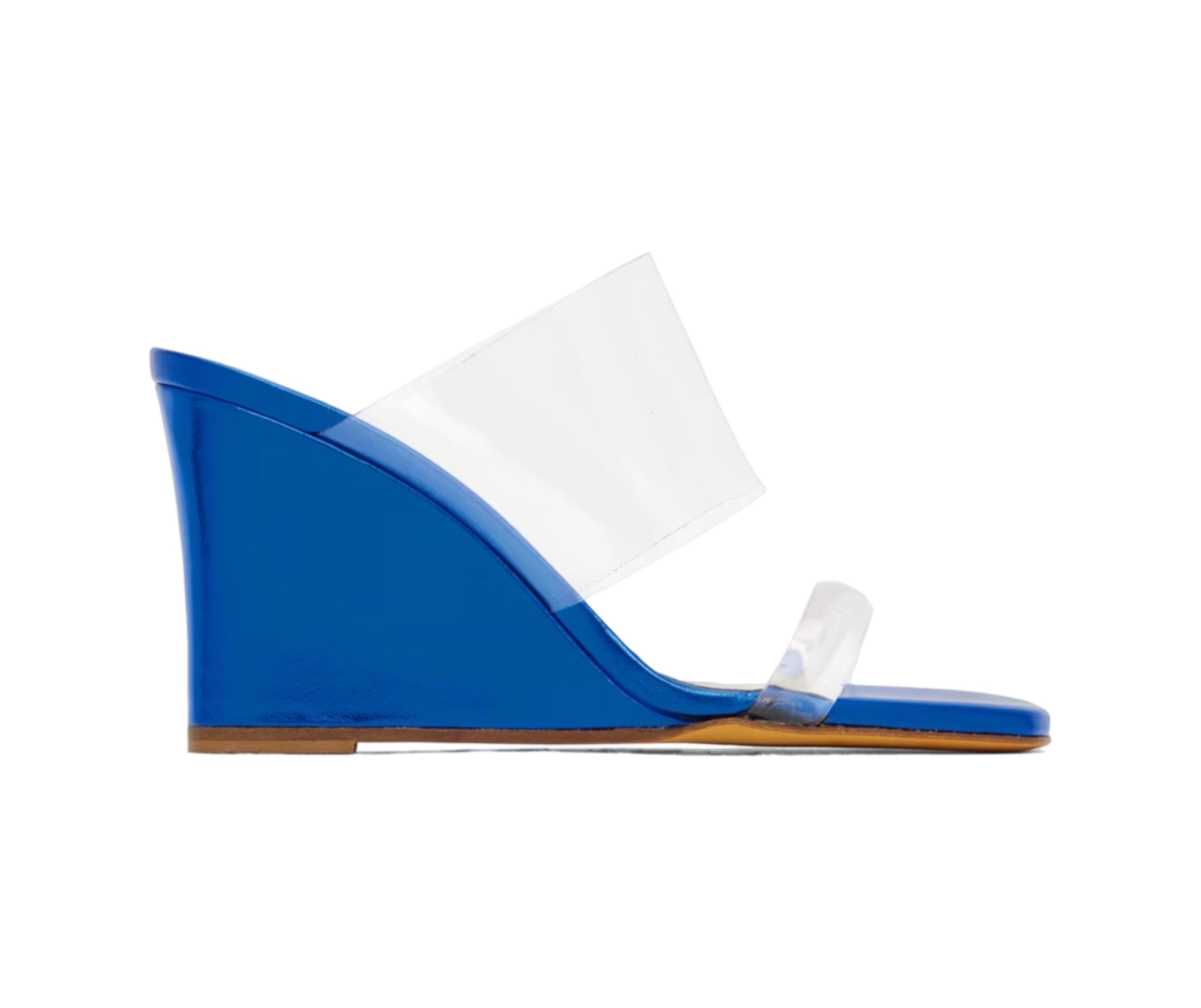 SSENSE Exclusive Blue Olympia Heeled Sandals