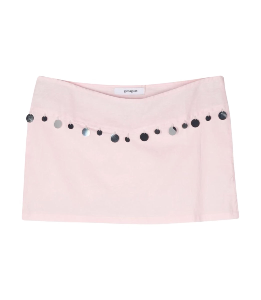 Sequin-embellished Mini Skirt