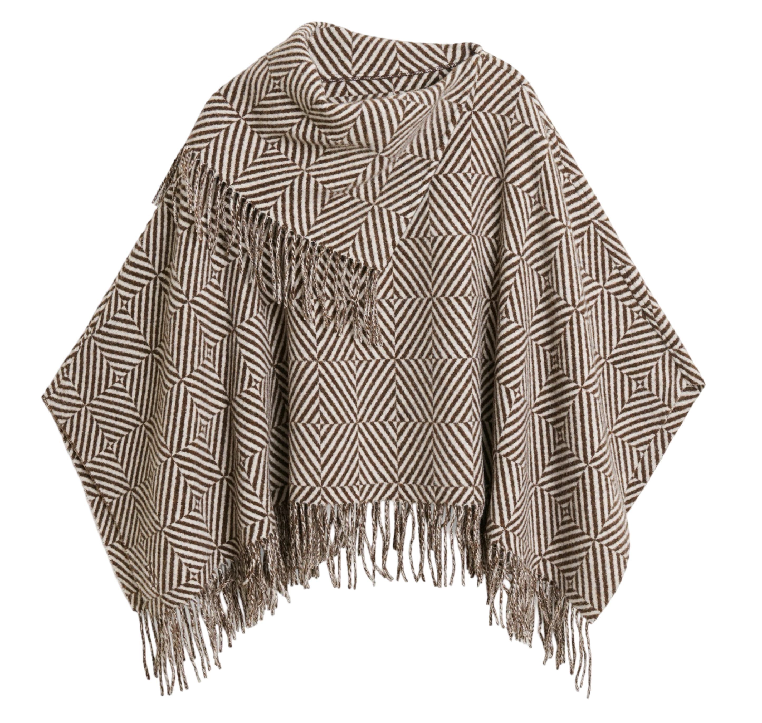 Turtmas Wool Poncho