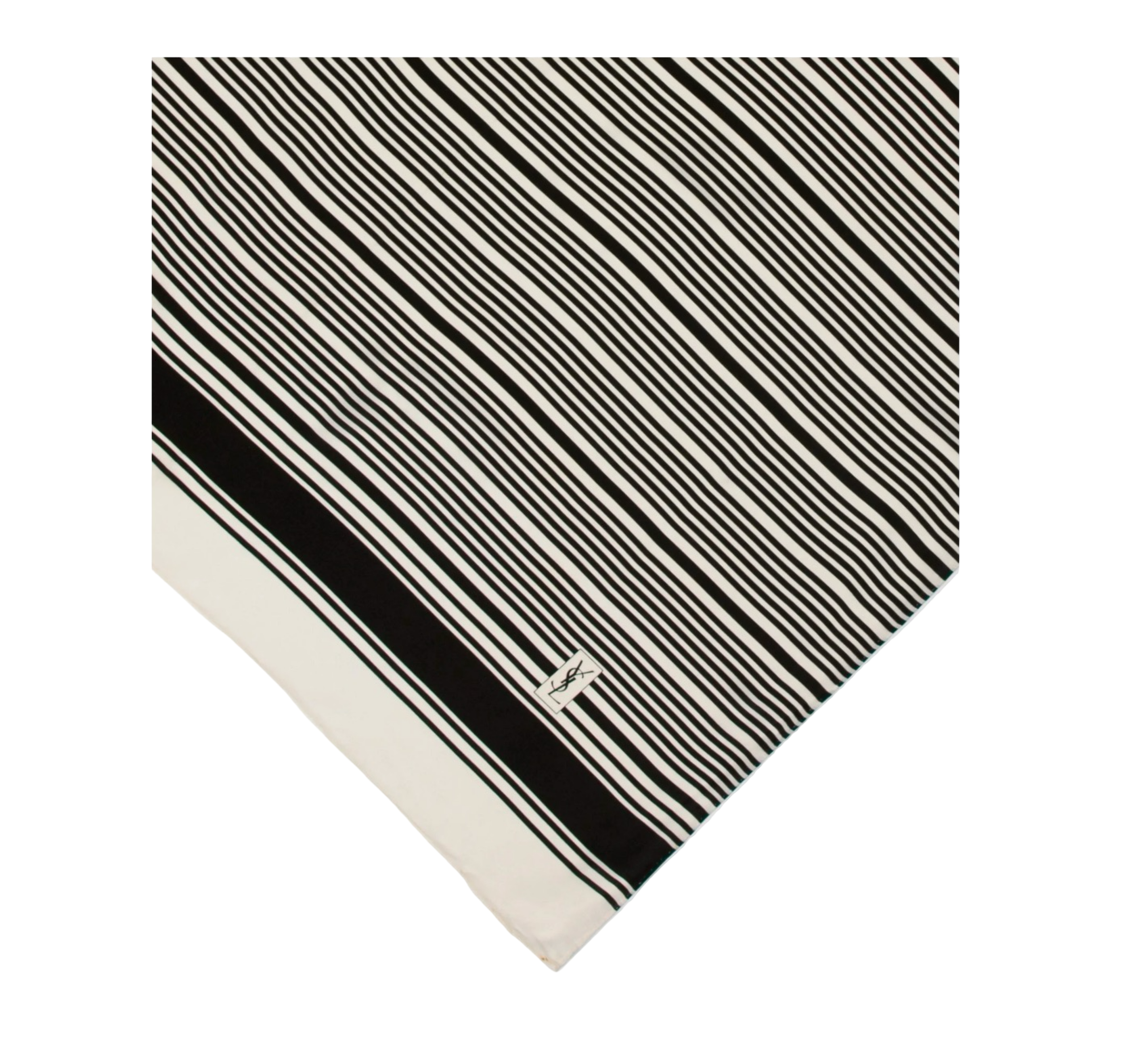 Silk Striped Scarf