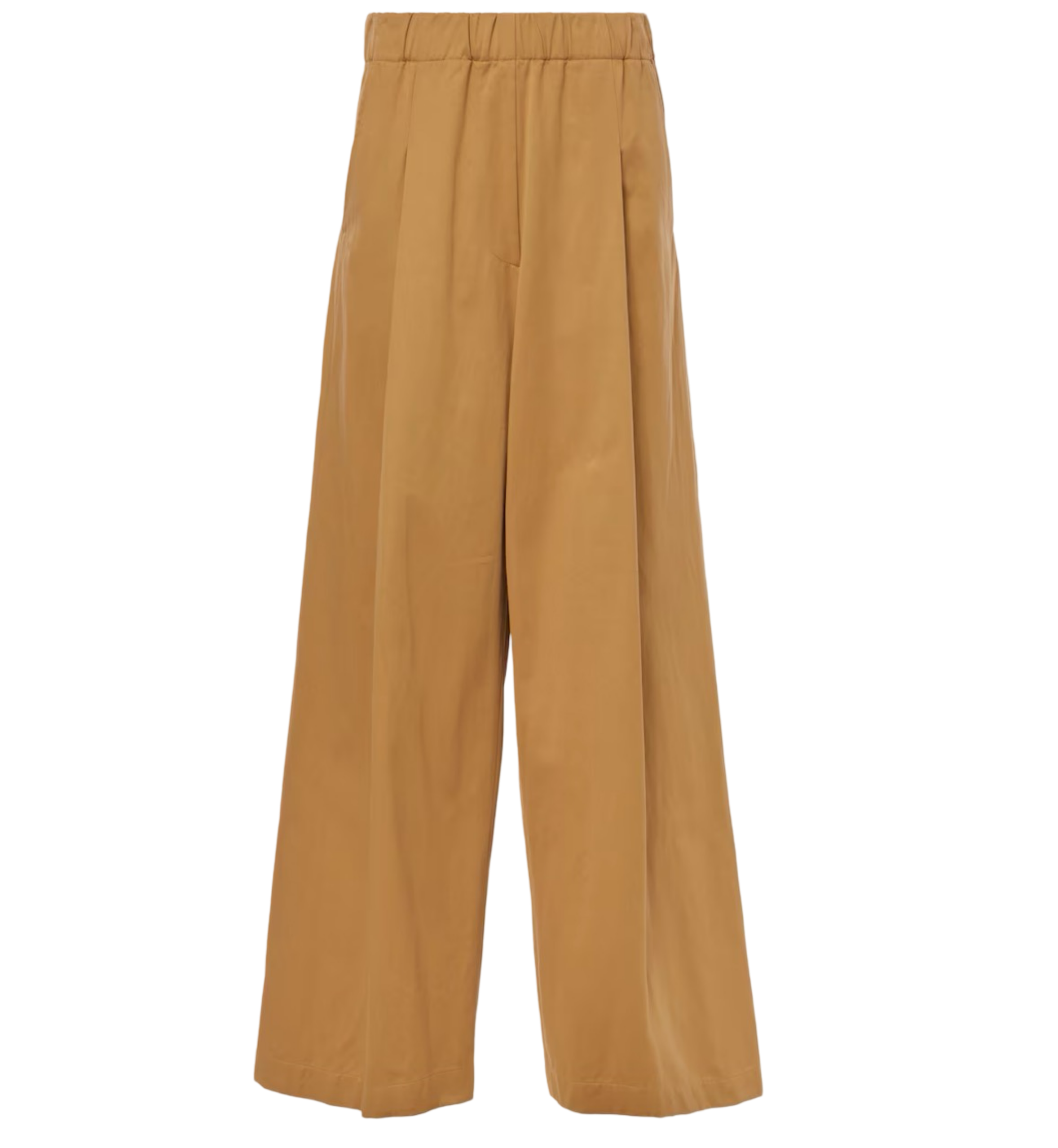 Cotton Wide-leg Pants