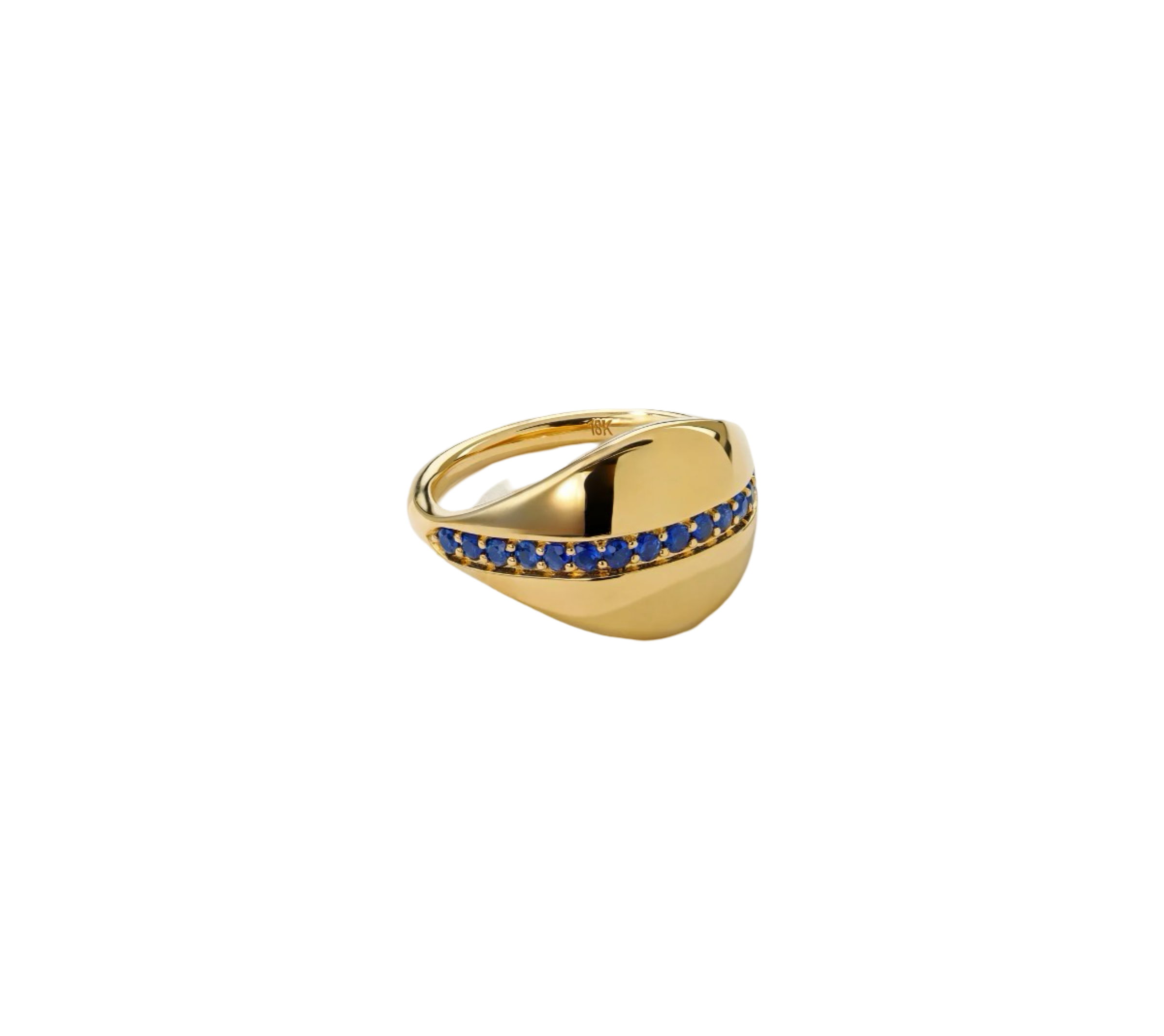 Saturn Sapphire Ring