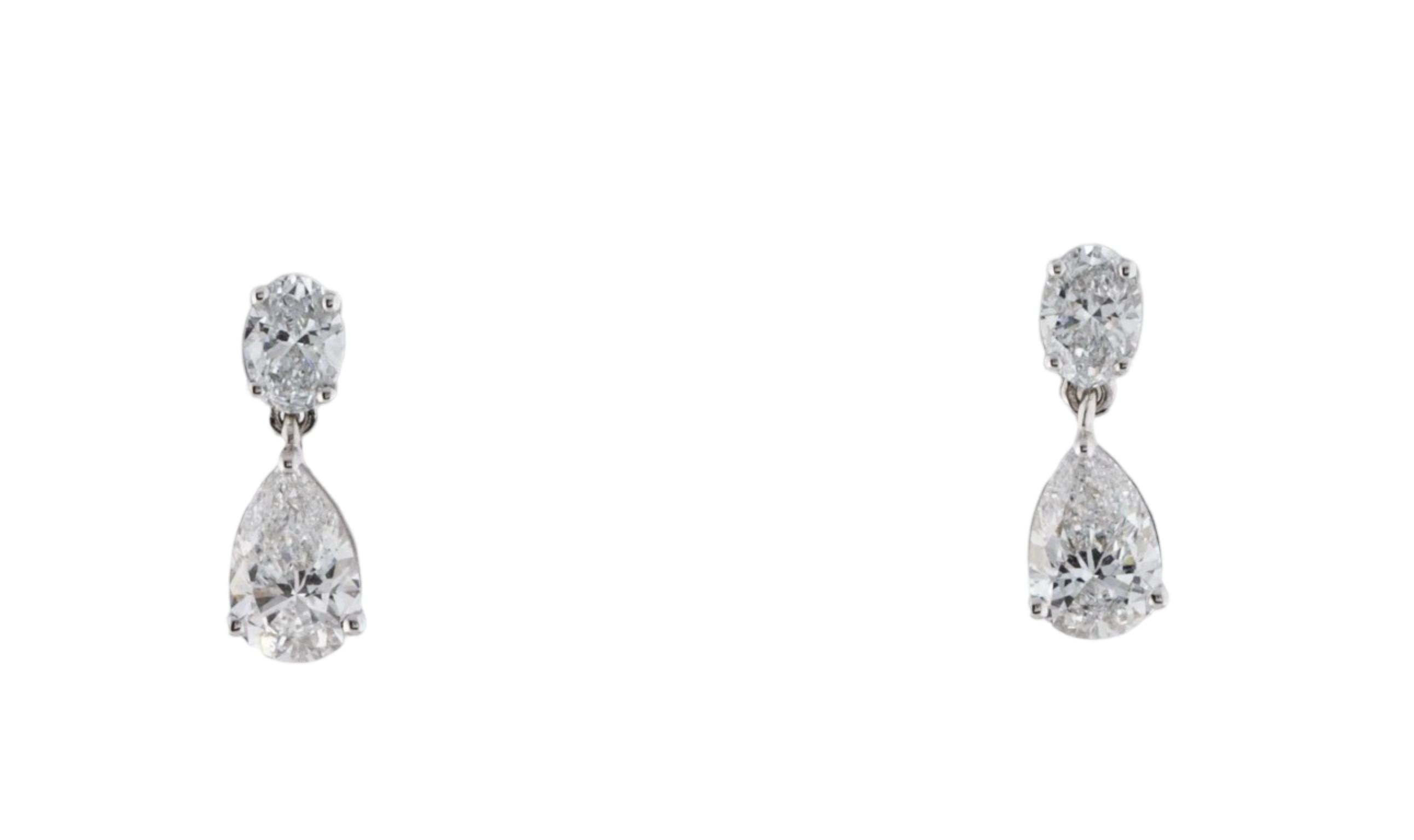 14K 1.05tw Lab-Grown Diamond Drop Earrings