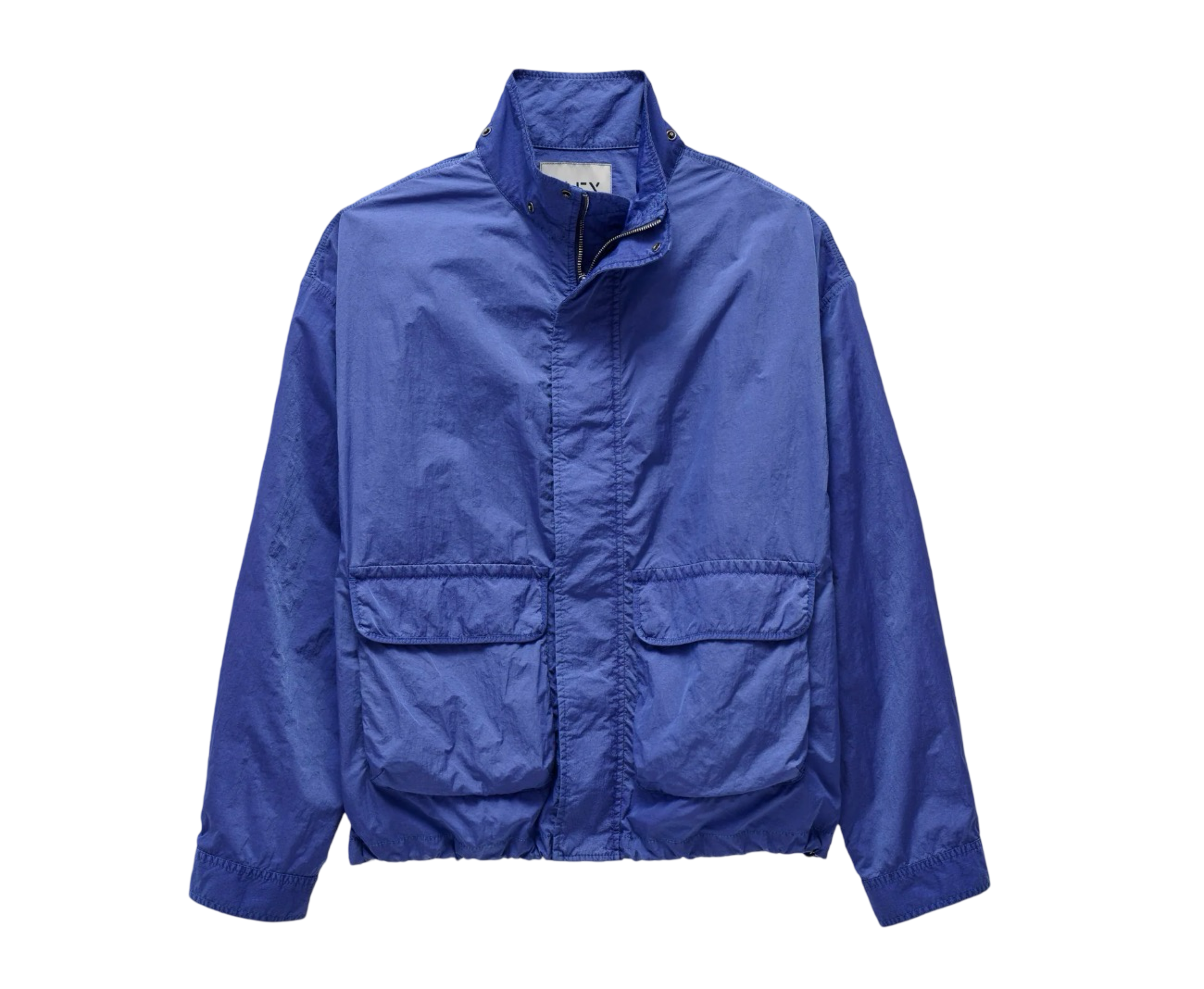 David Windbreaker In Garment Dyed Nylon