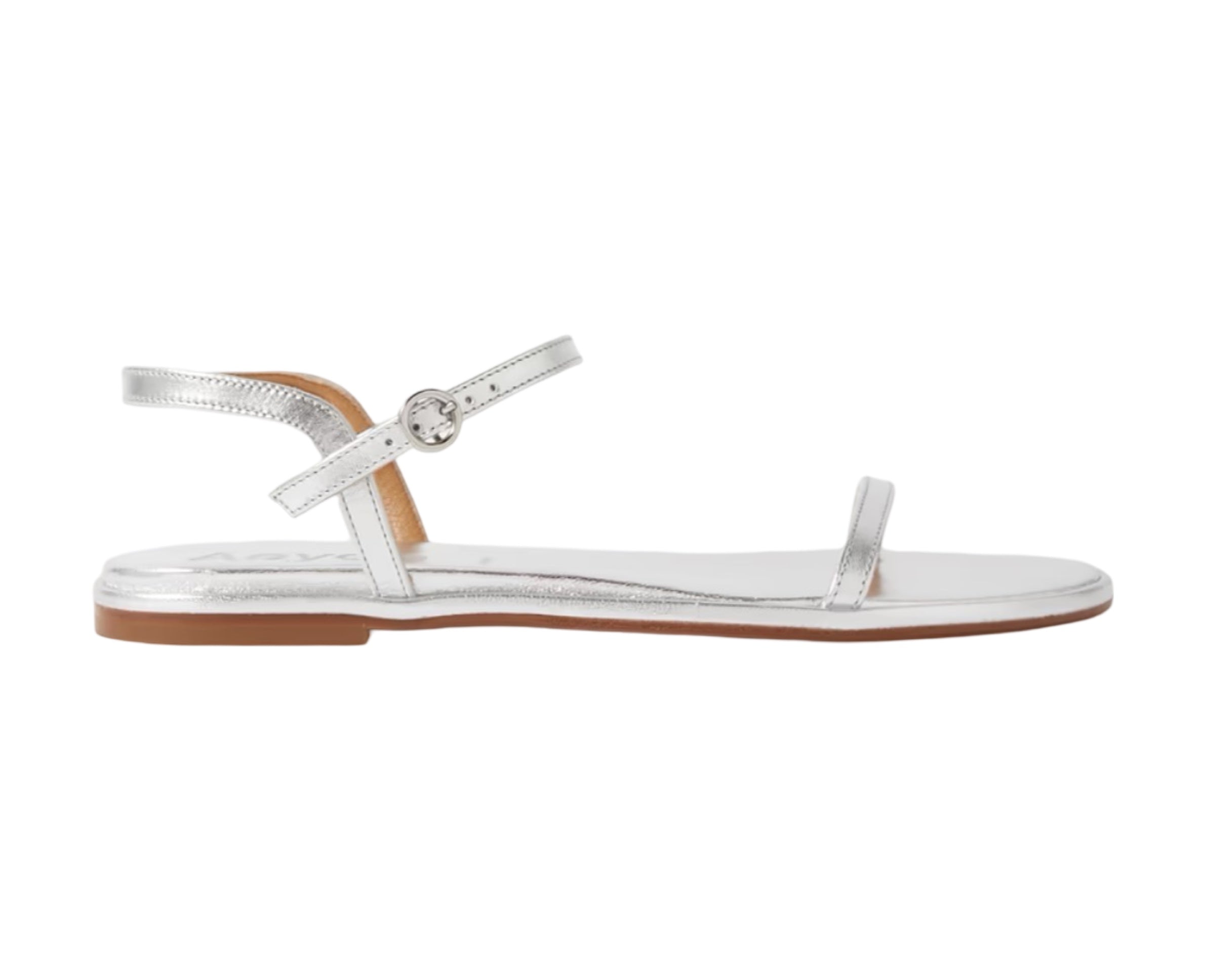 Nettie Metallic Leather Sandals