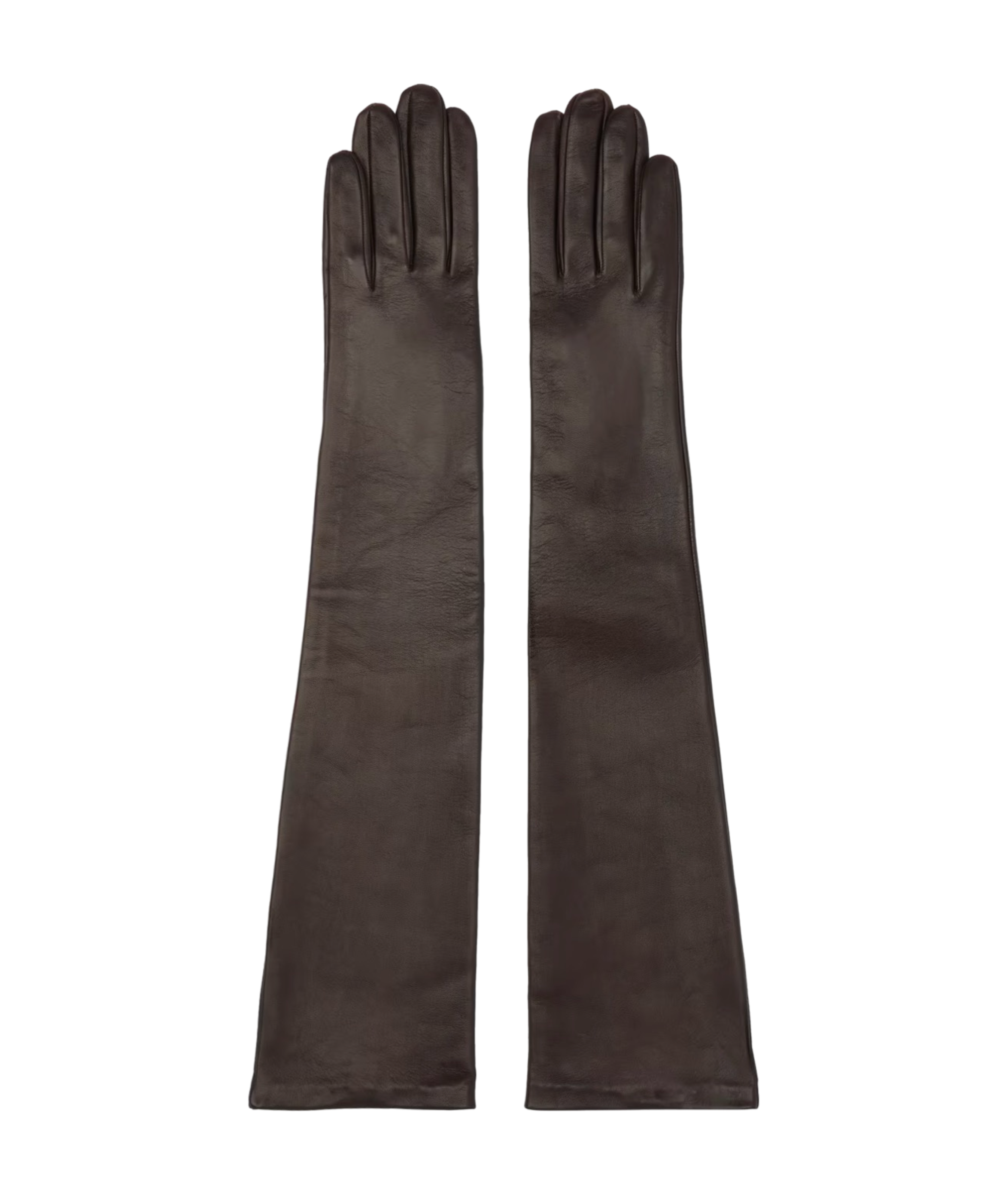Brown Soft Leather Gloves