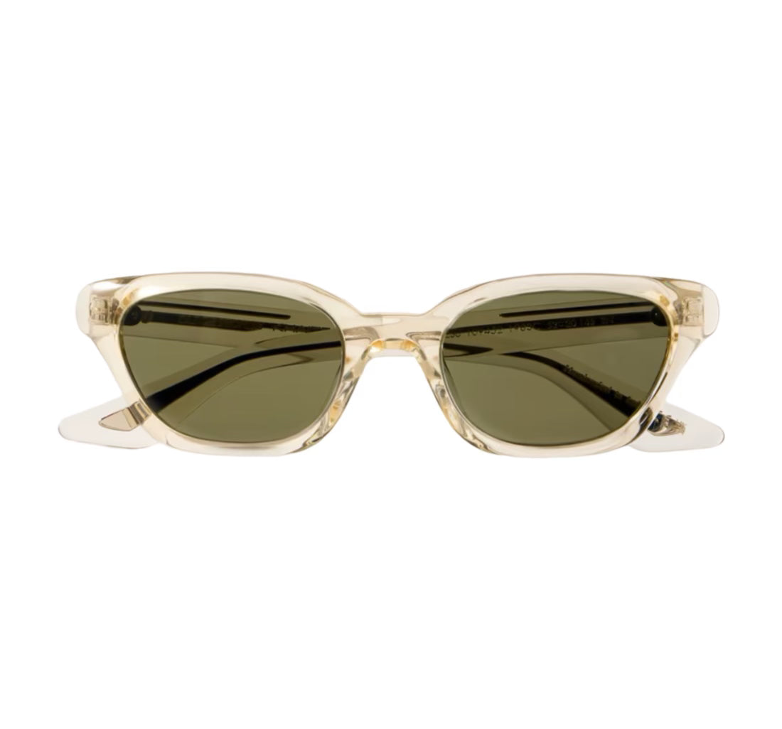 + Khaite 1983C Cat-eye Acetate and Silver-tone Sunglasses