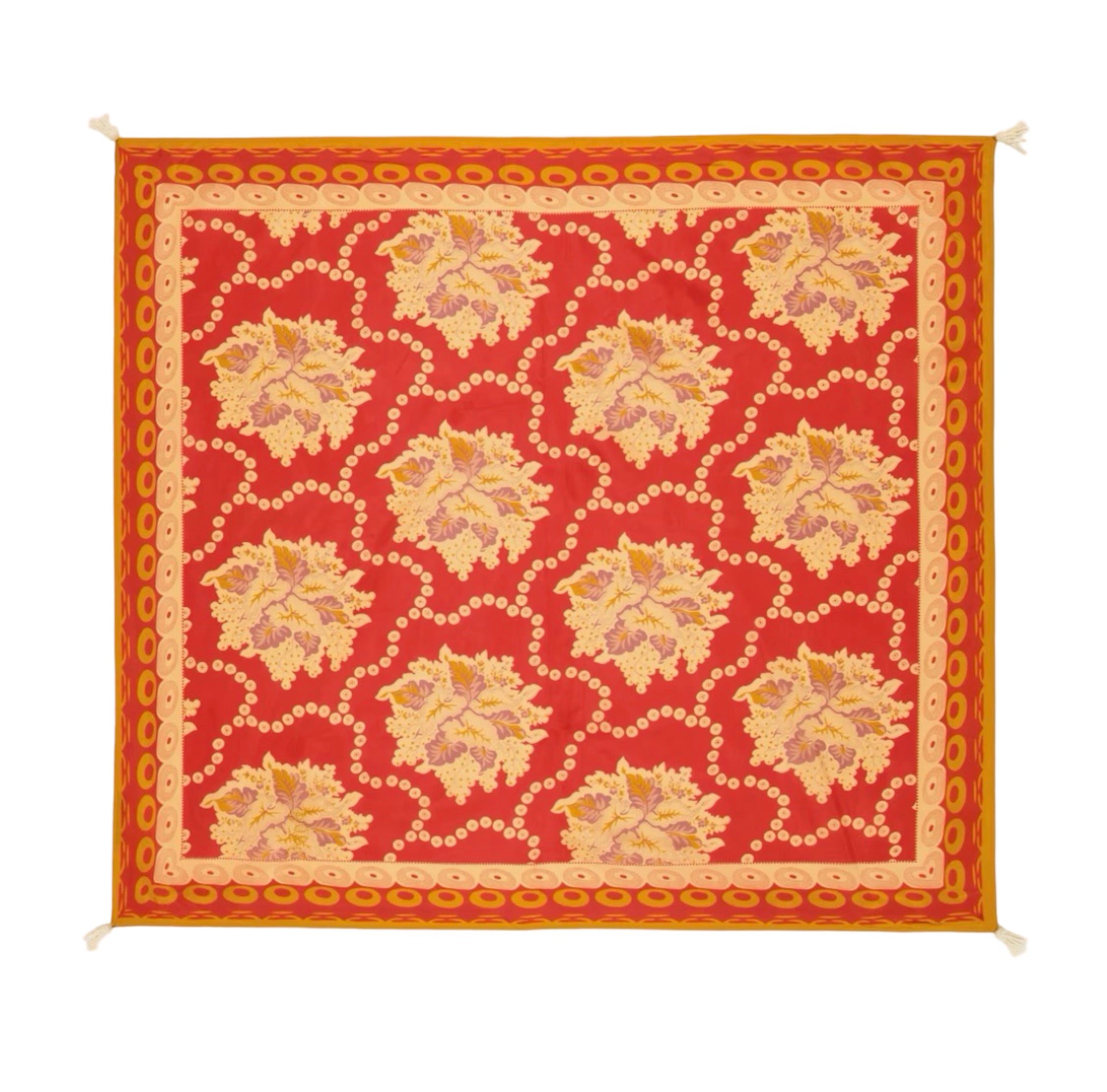 Coral Bells Printed Silk Bandana