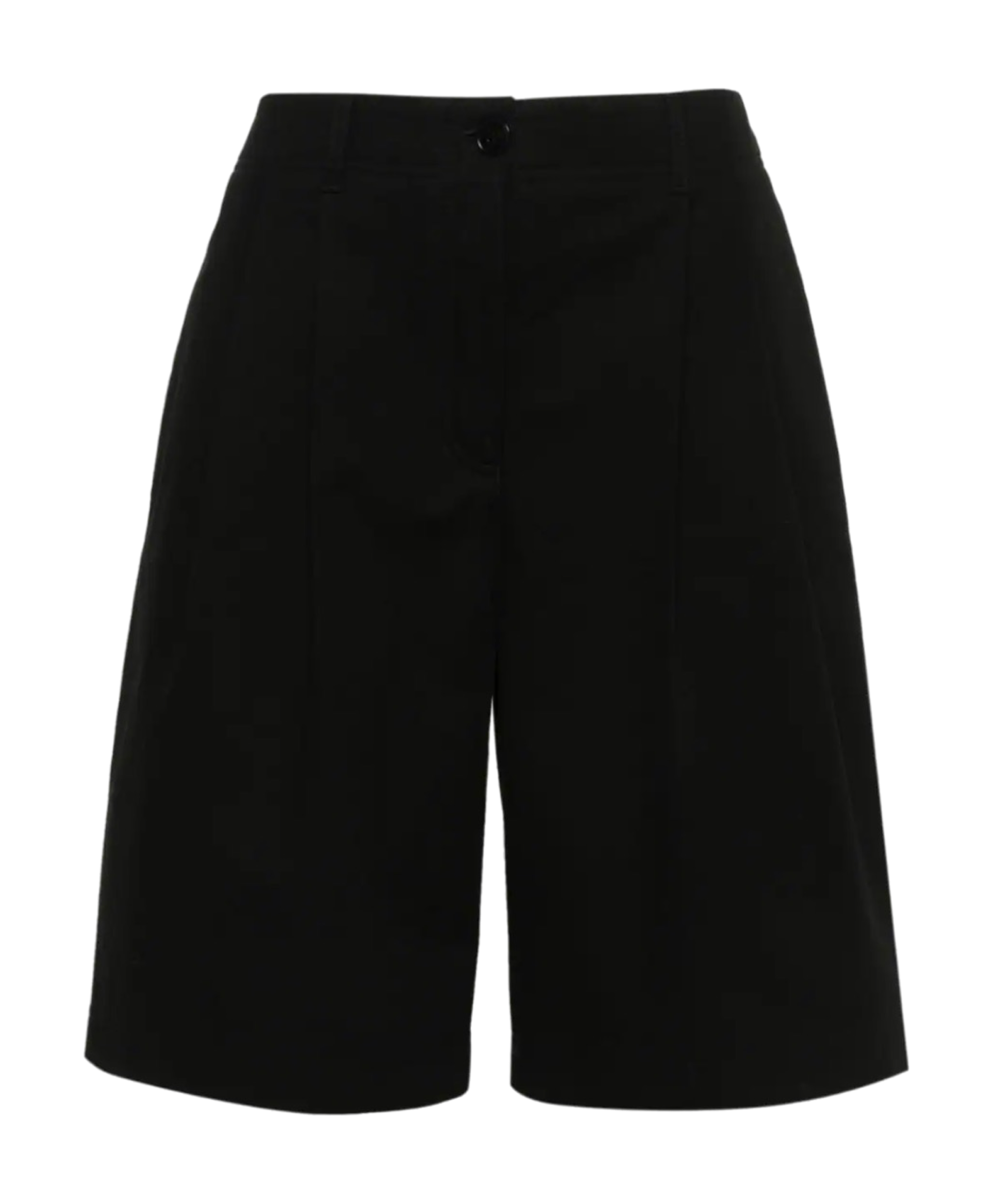 Knee-length Twill Shorts