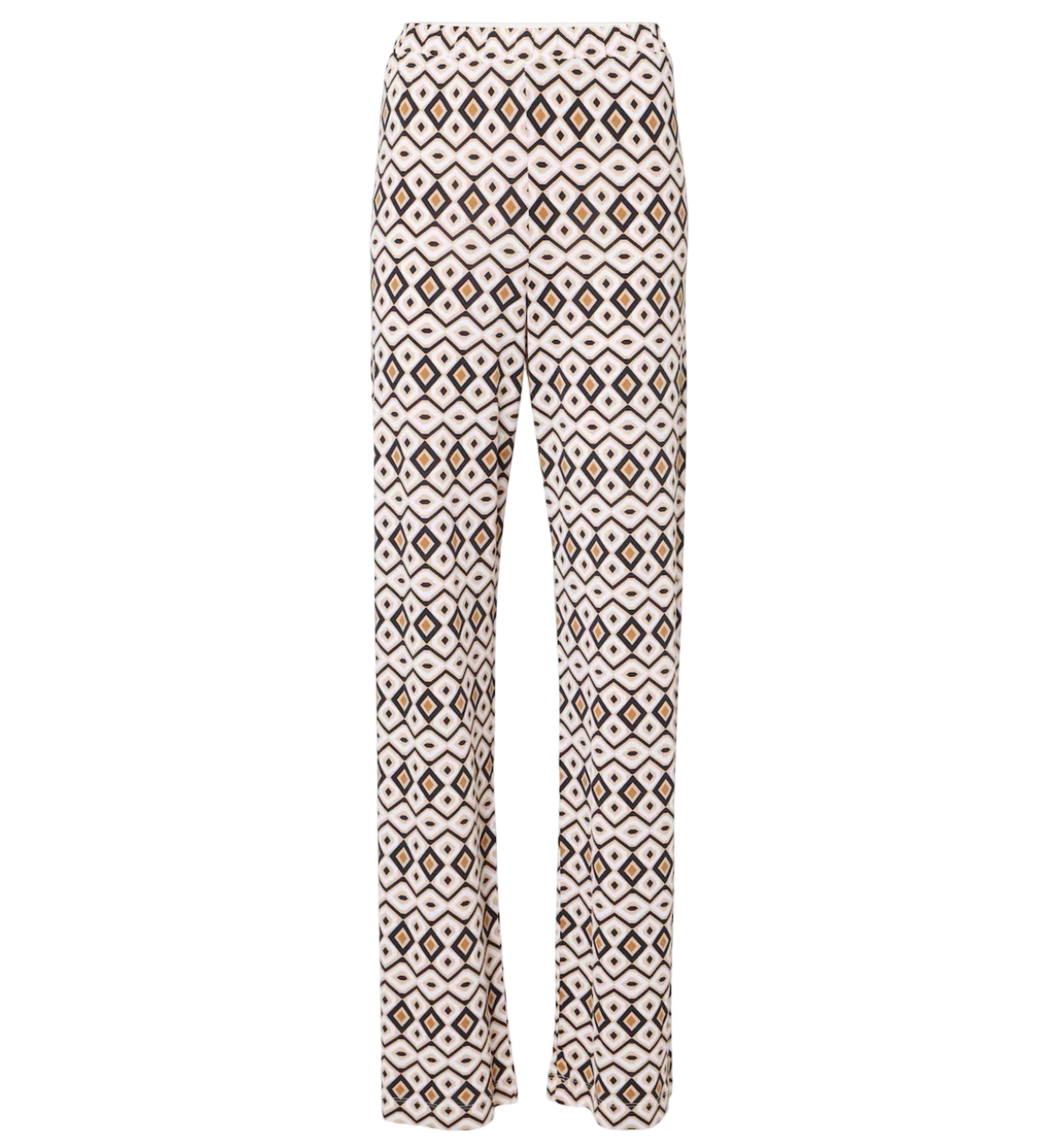 Fiorina Printed Jersey Straight Pants