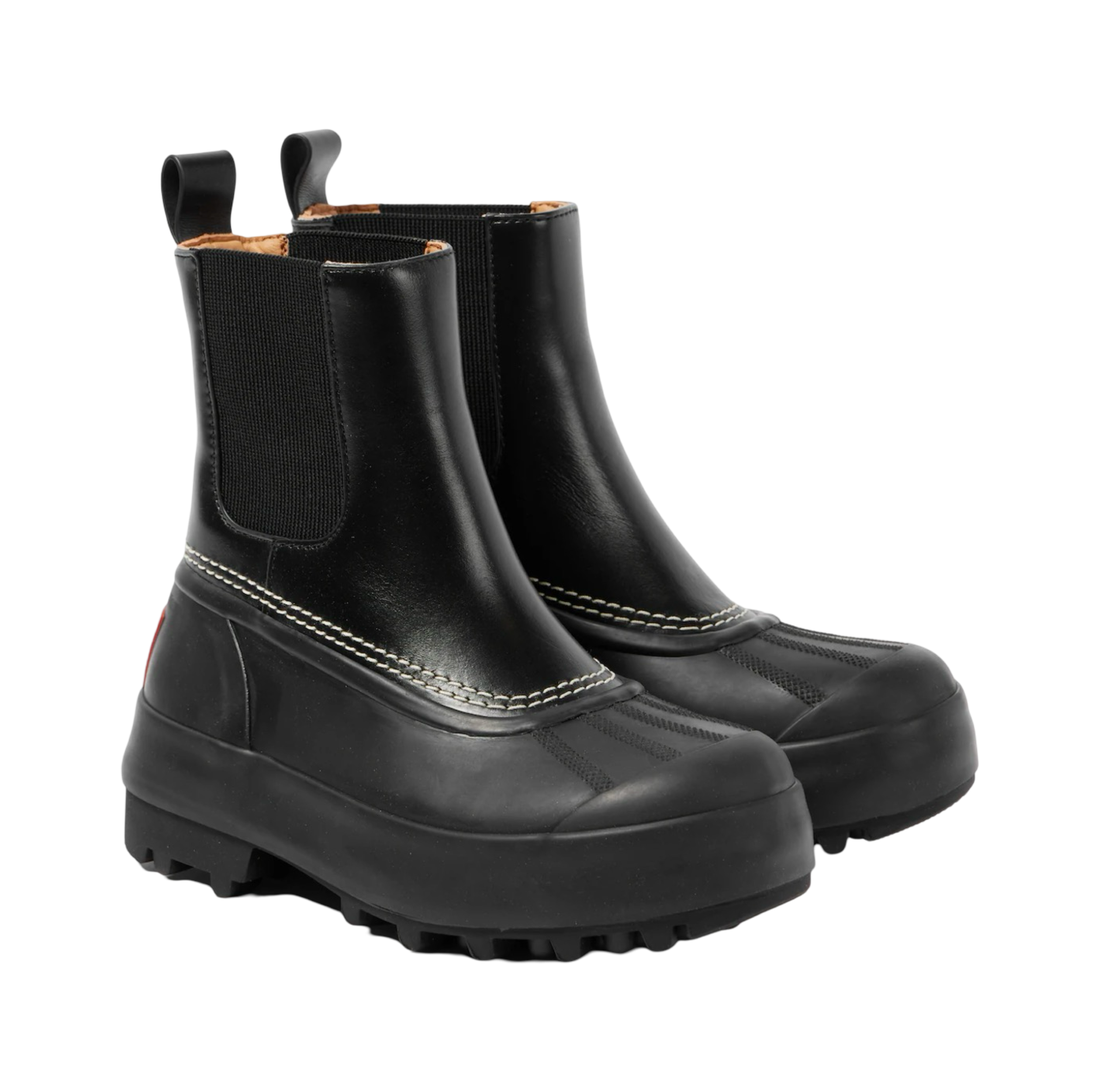 X Sorel Caribou Leather Chelsea Boots