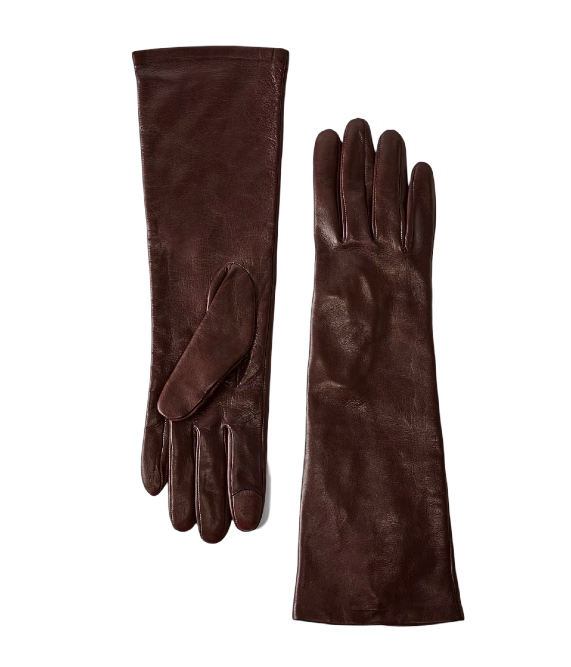 Leather Long Gloves