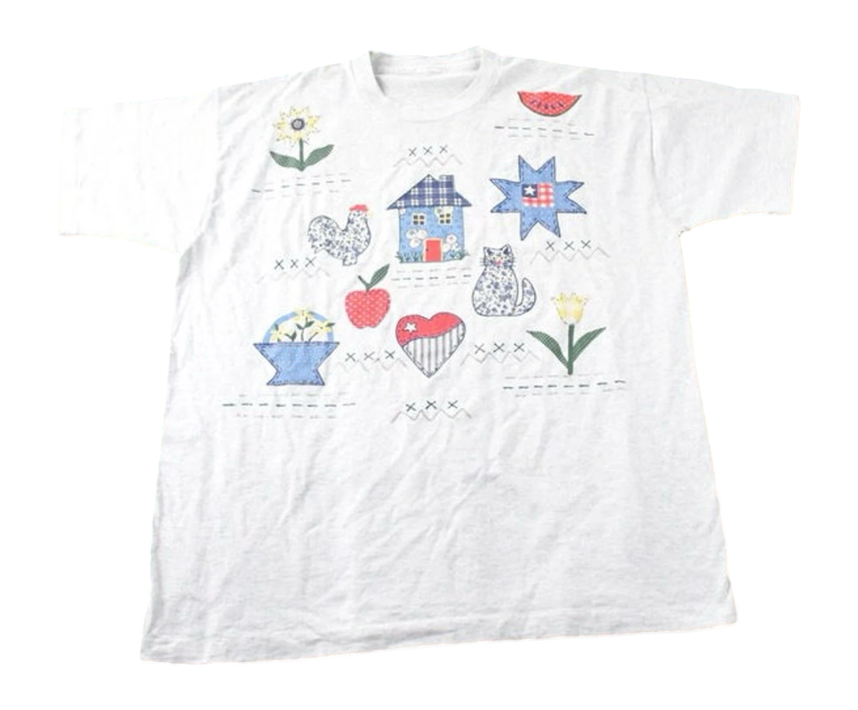 Vintage 1990s Home Style Single Stitch Graphic T Shirt