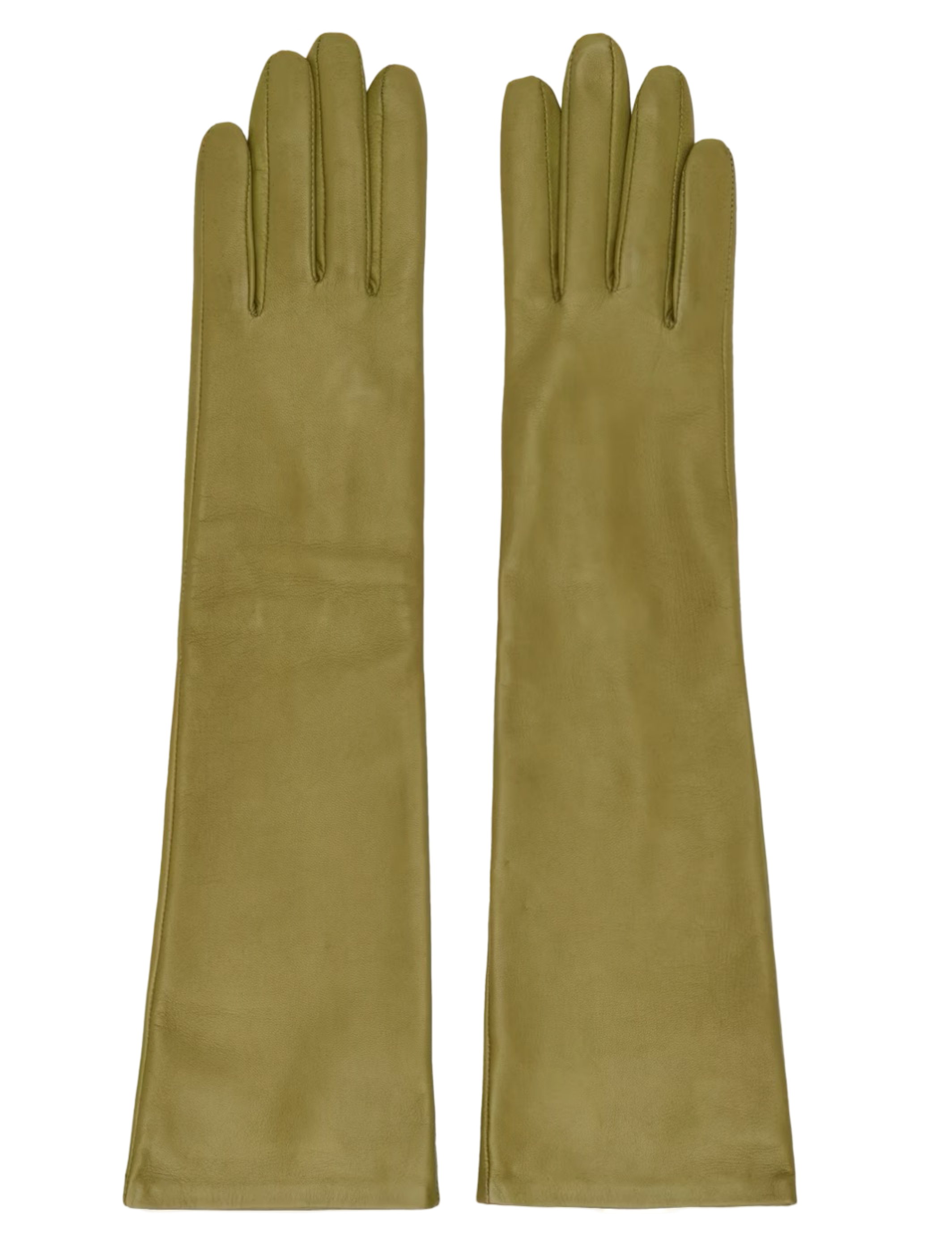 Khaki Essentials Long Gloves