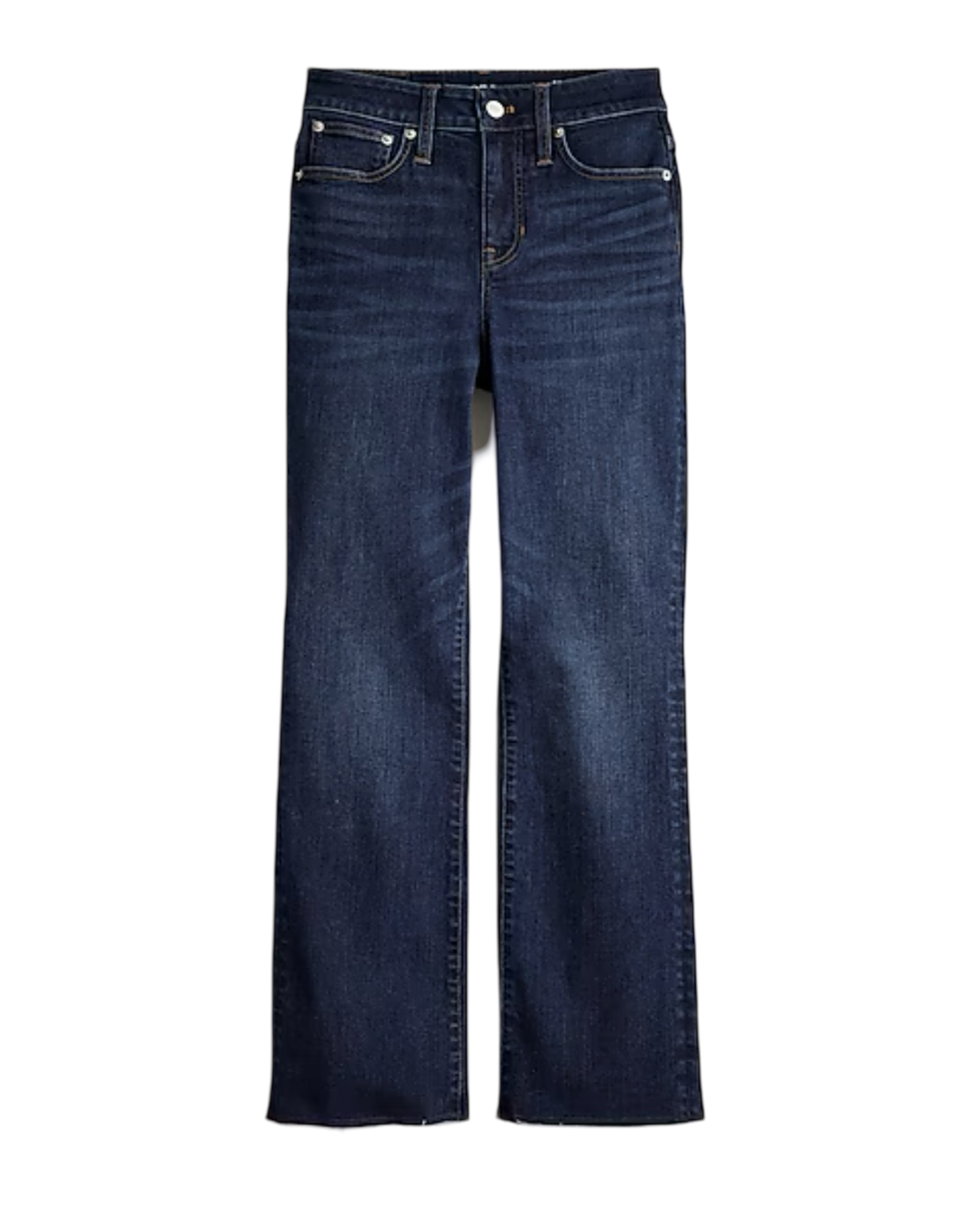 Mid-rise Cropped Kickout Jean