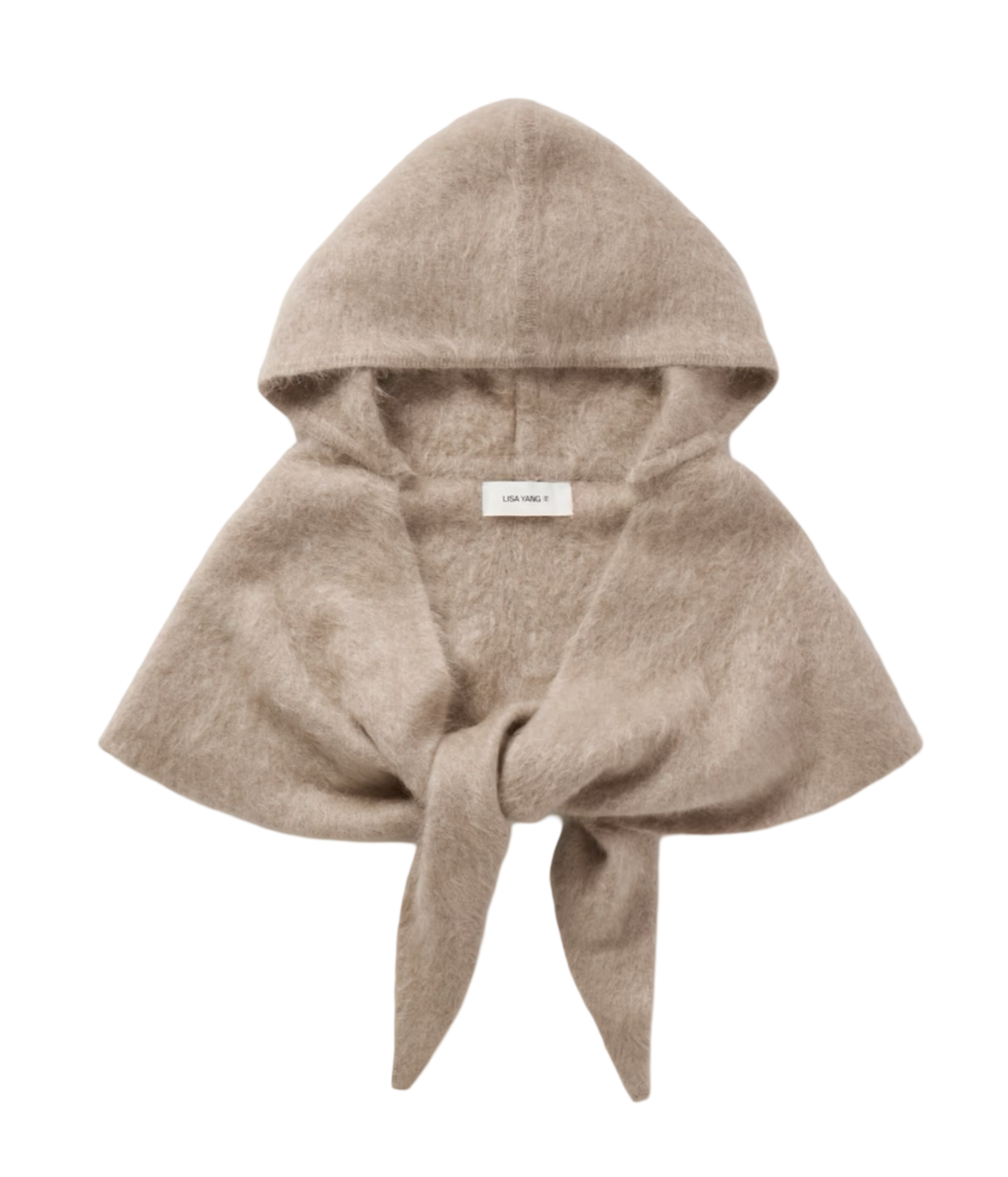 Rina Organic Cashmere Hooded Scarf