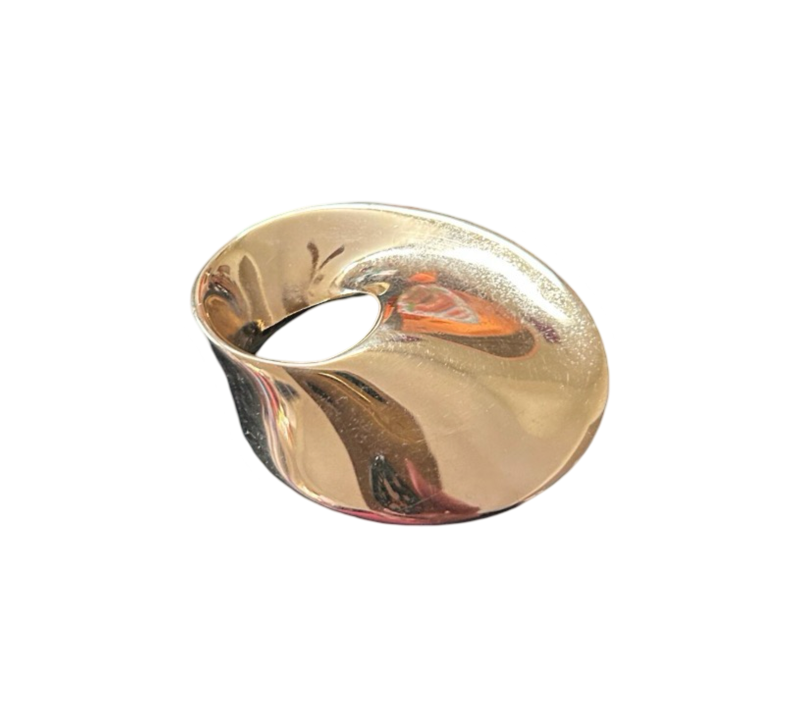Vintage 80s Gold Monet Pin Broach