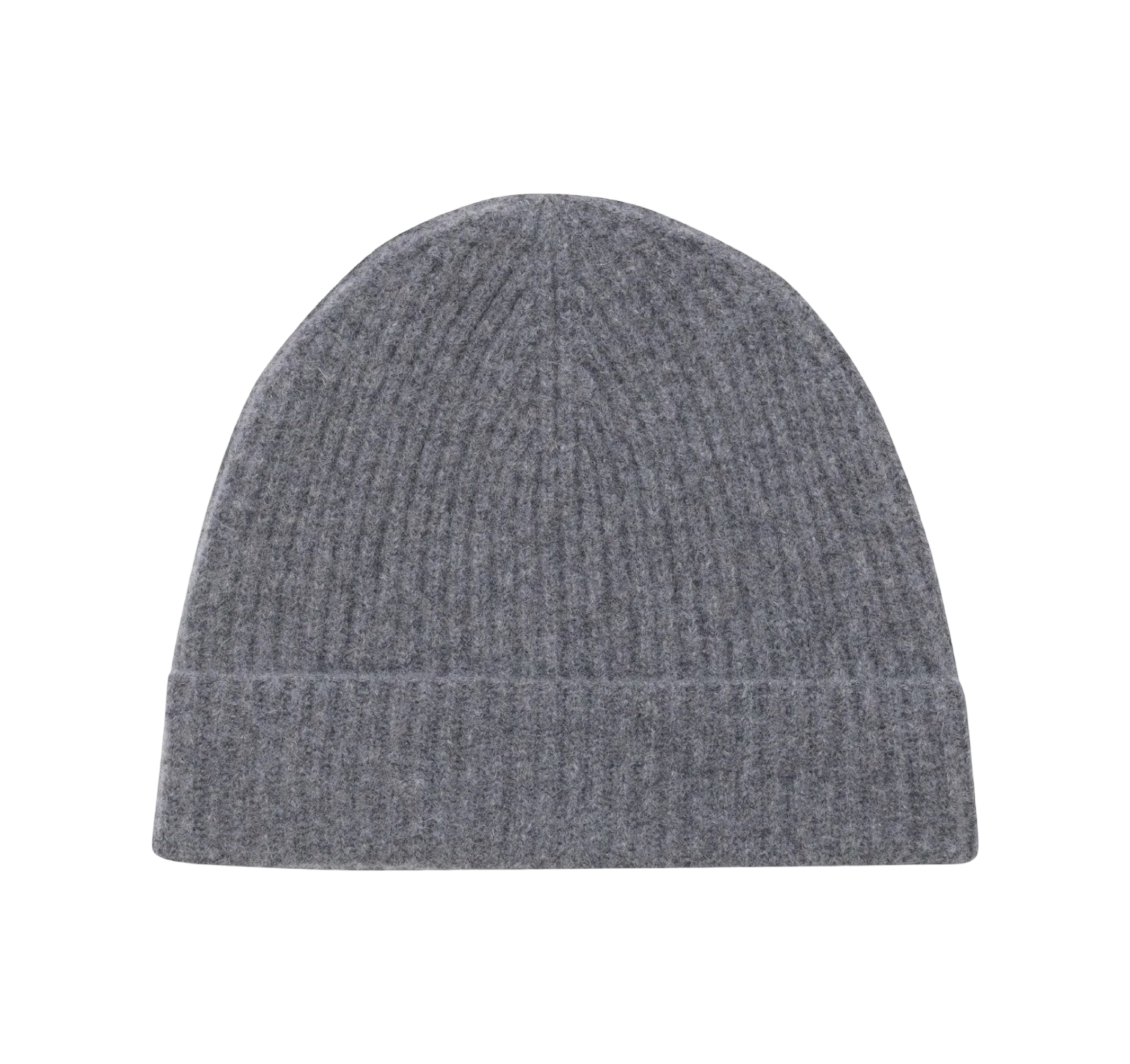 Signature Cashmere Ribbed Beanie