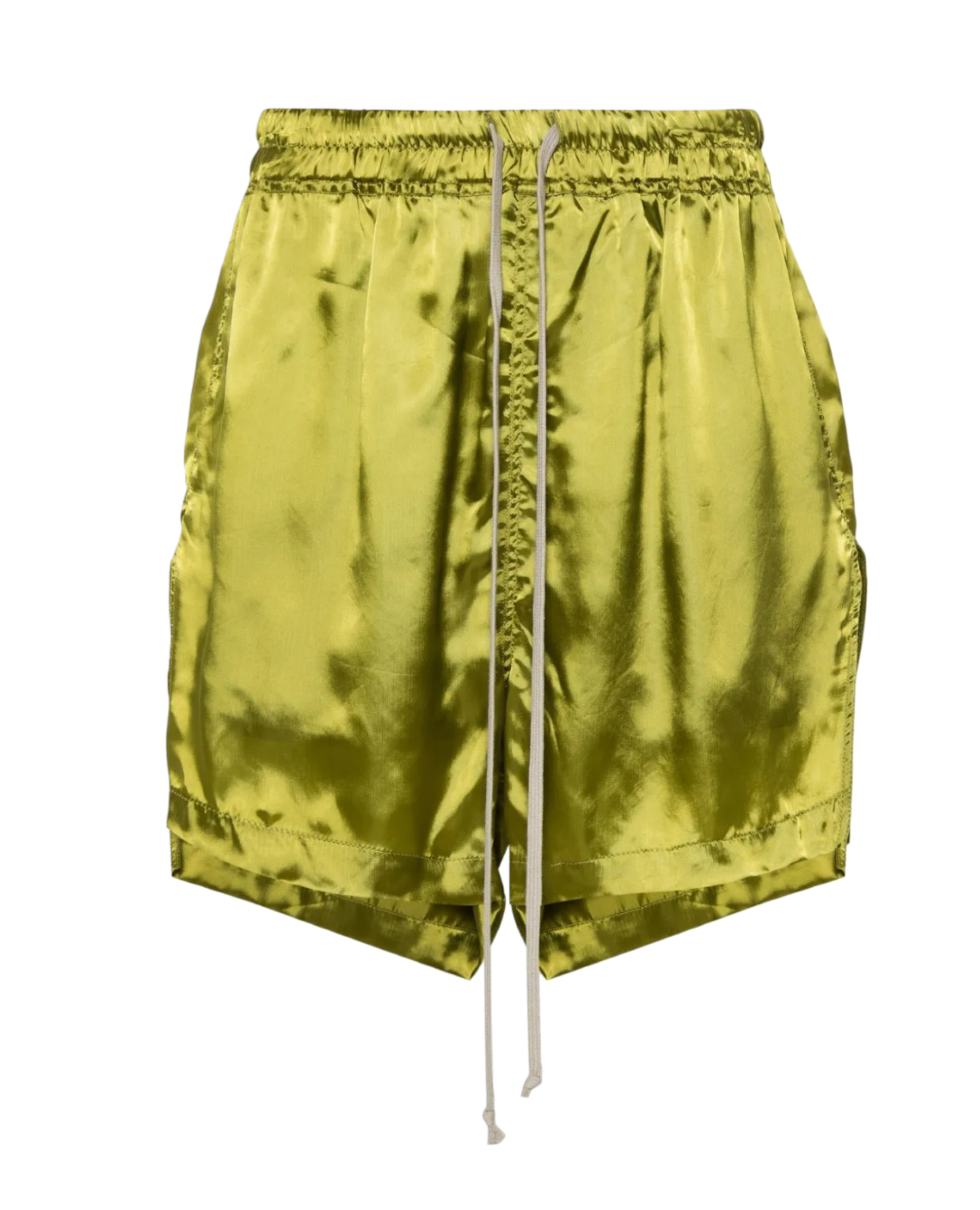 Asymmetric Satin Shorts