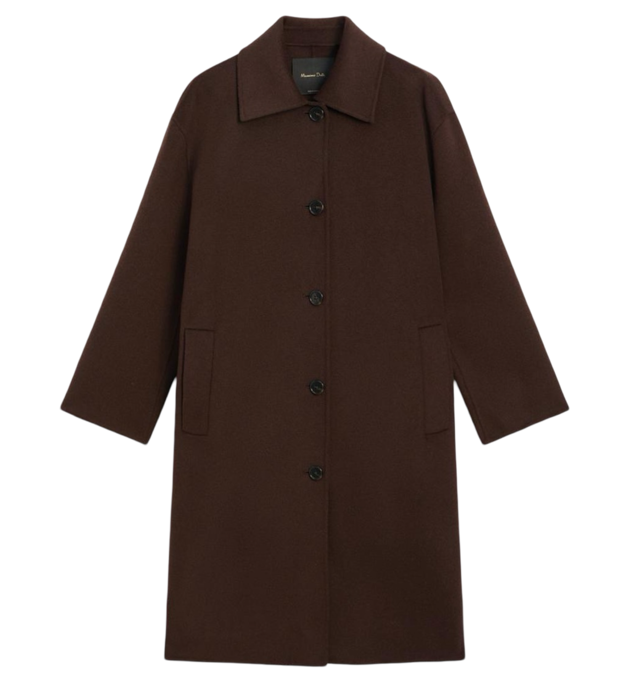 Long Wool Blend Coat